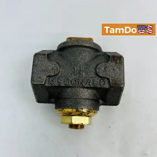 MCDONALD 175G Two Way Shut Off Valve, Cast Iron & Brass at TamDoUS Taylorsville
