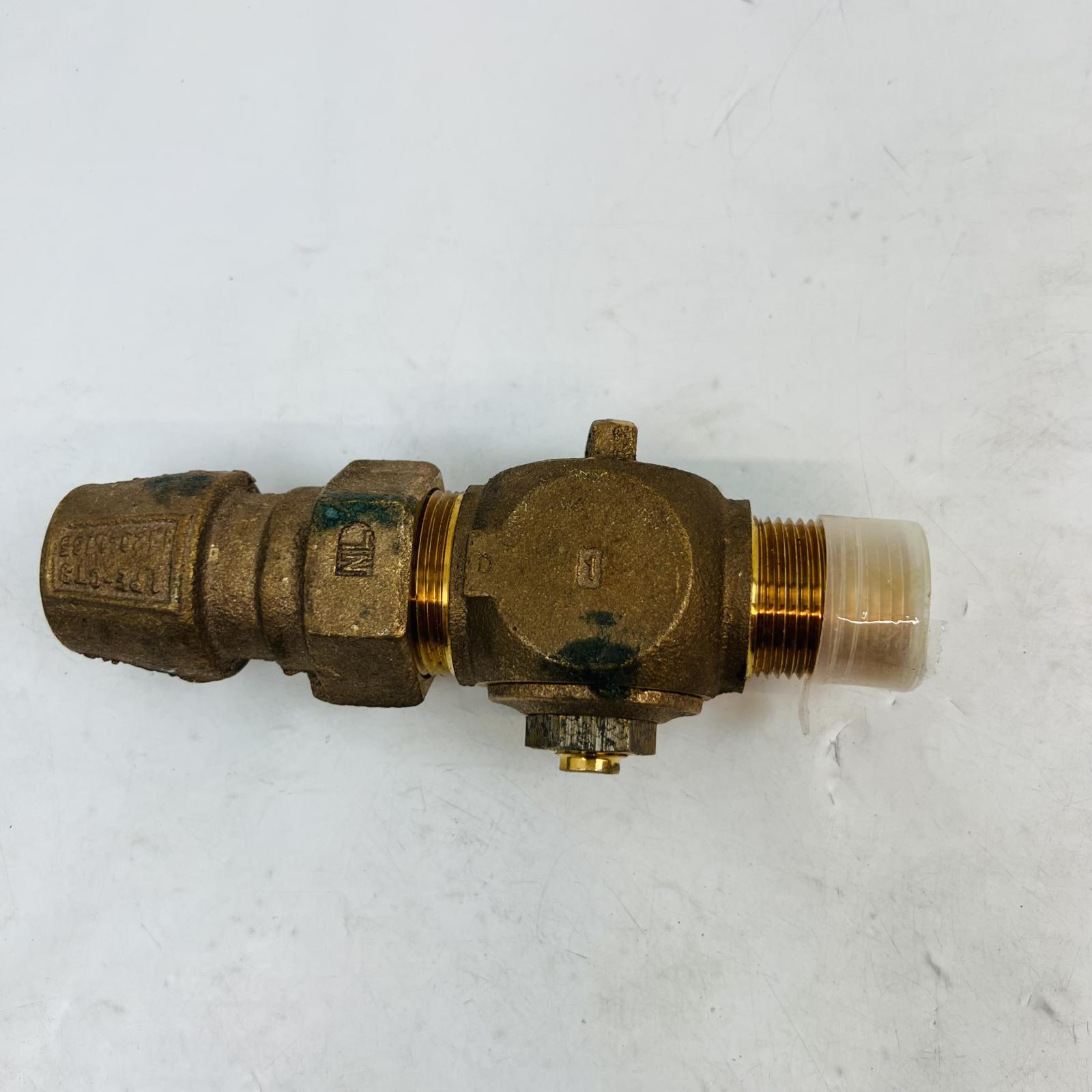 Mueller Insta-Tite Brass Service Valve NL Water Gas Line Control Fitting - Photo 6
