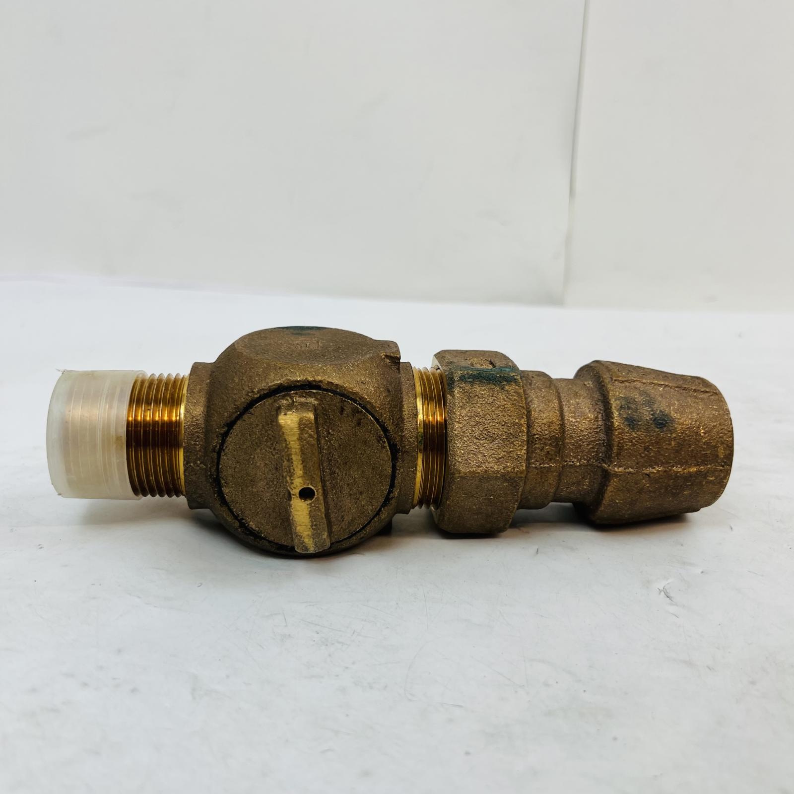 Mueller Insta-Tite Brass Service Valve NL Water Gas Line Control Fitting - Photo 7