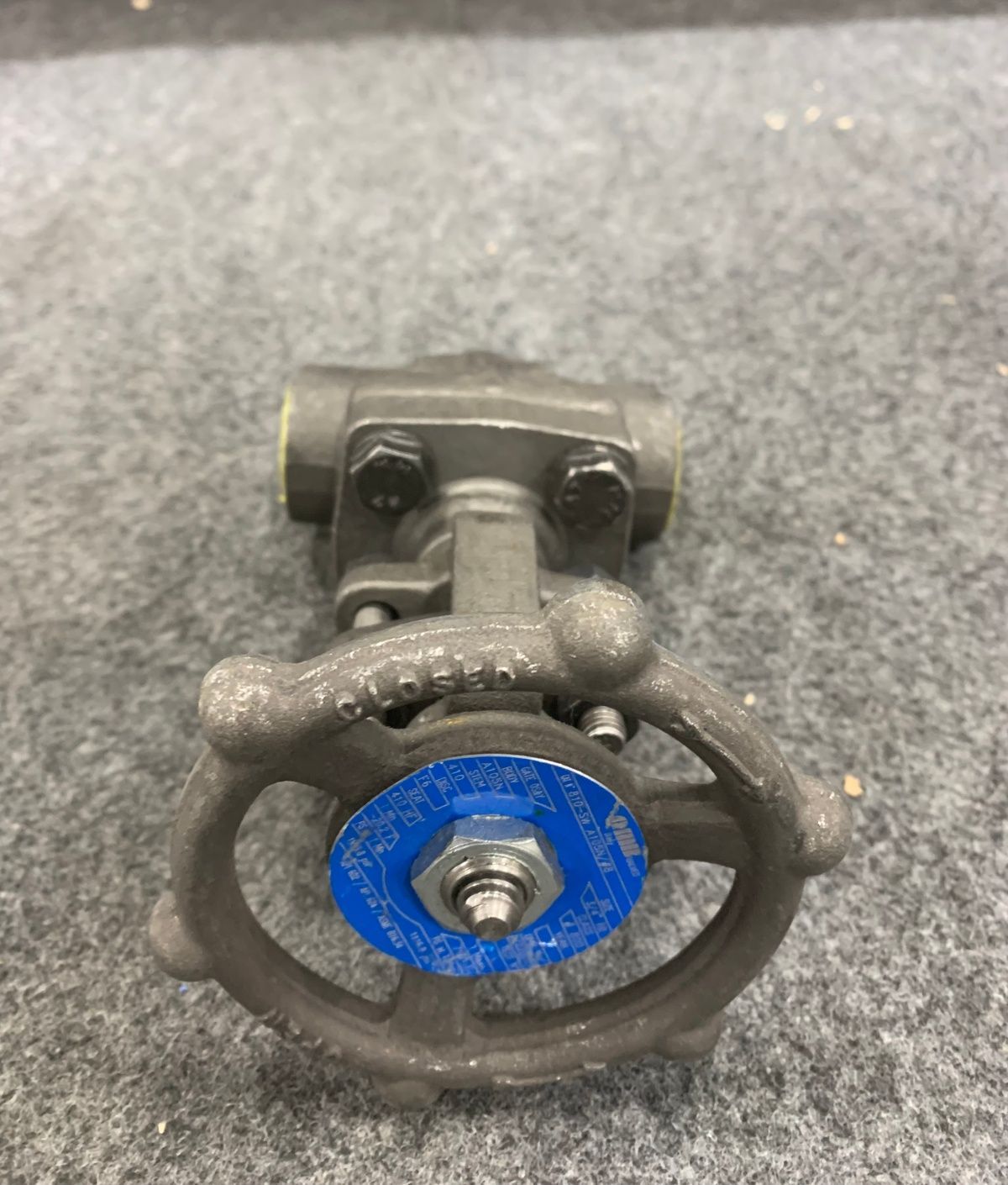 OMB Italy 3/4" Gate Valve Class 800 Forged Steel A105N - Photo 5