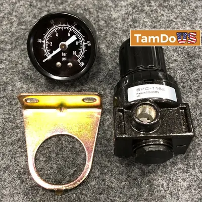 SPC-1162 Air Pressure Regulator w/ Gauge, 0.05–0.85MPa at Test, Measurement & Inspection in new_open_box condition