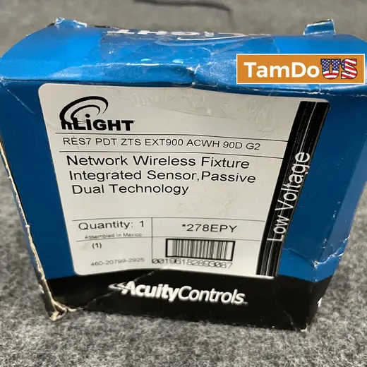 Acuity nLight RES7 PDT ZTS EXT900 ACWH 90D G2 Wireless Fixture Sensor at TamDoUS Taylorsville