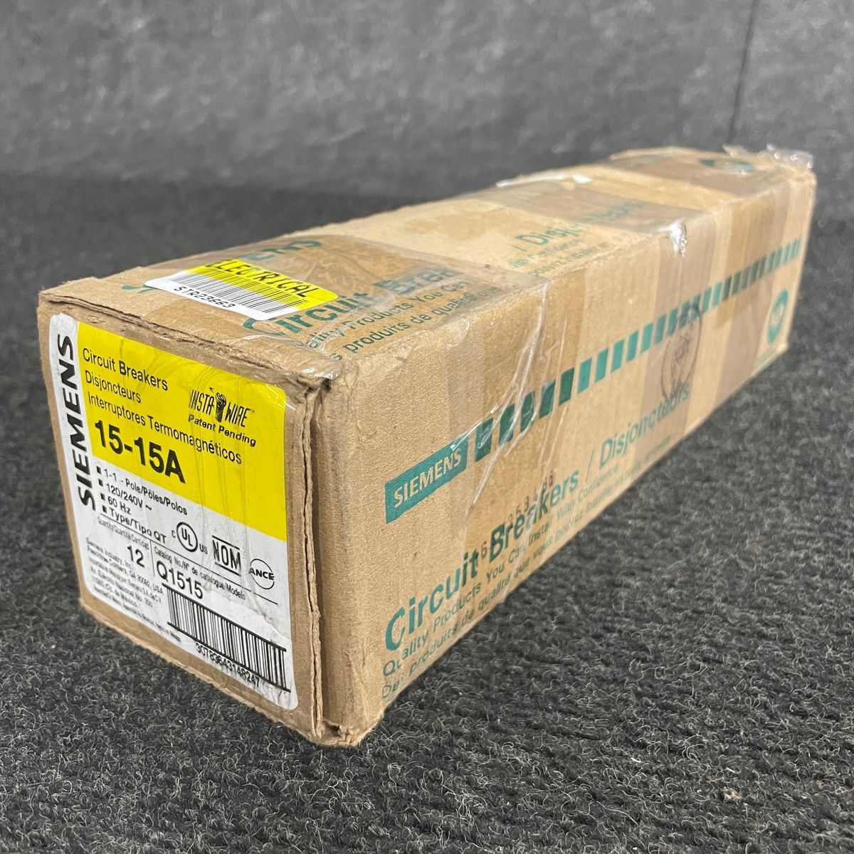 Siemens Q1515 Circuit Breaker, 15A, Type QT, 12 Pack - Photo 9