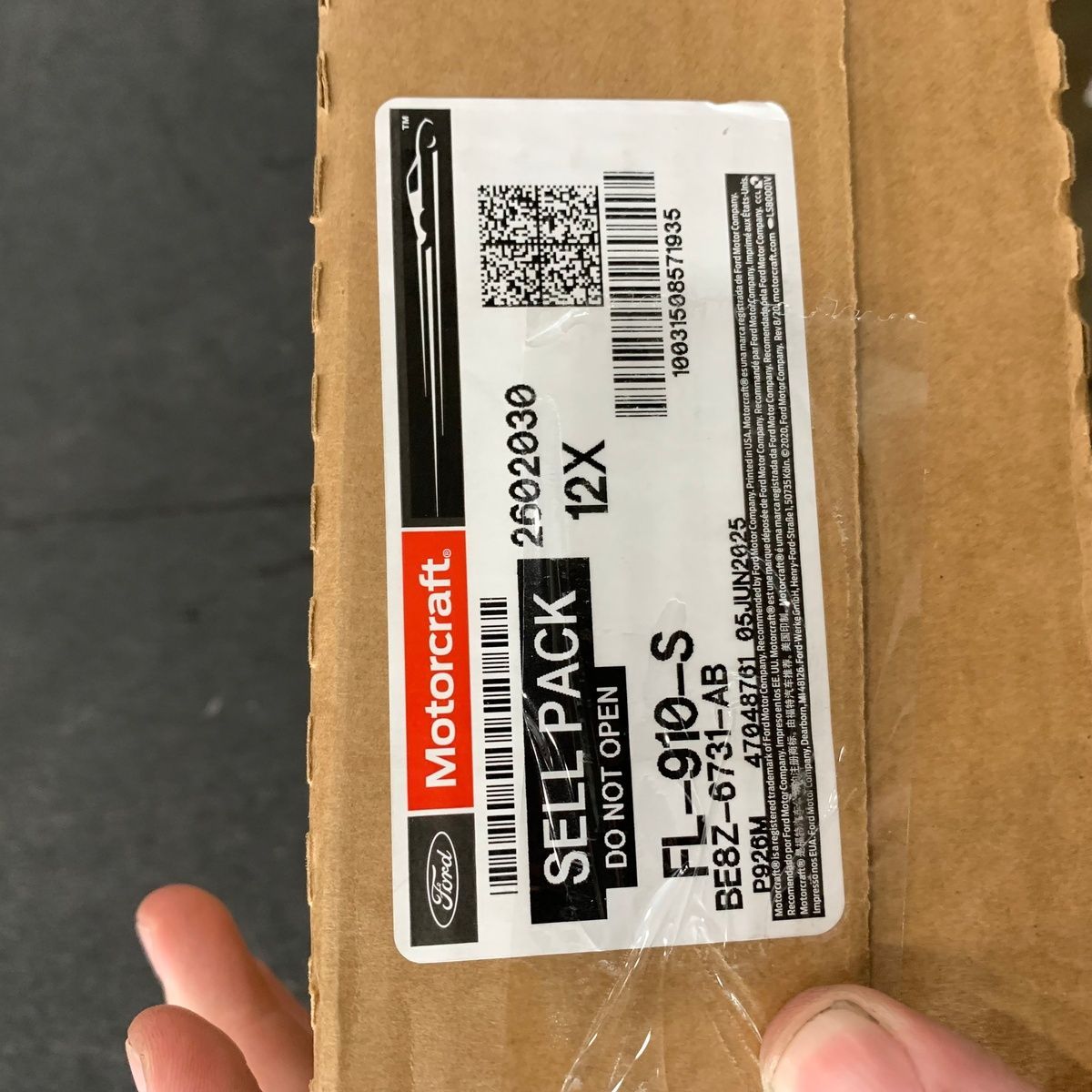 Case of 12 Motorcraft FL-910S Oil Filters BE8Z-6731-AB - Photo 3