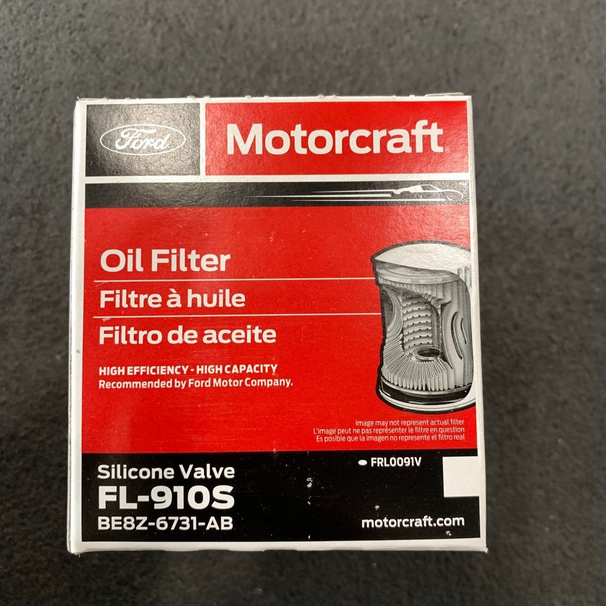 Case of 12 Motorcraft FL-910S Oil Filters BE8Z-6731-AB - Photo 4