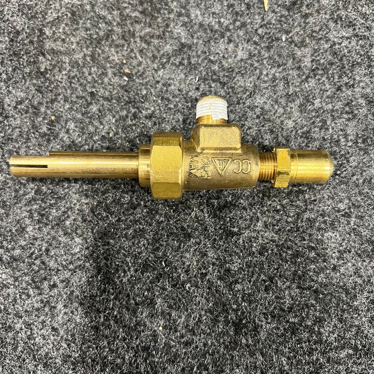 Intertek CBV-100BL Brass Gas Pilot Safety Valve 1/2 PSI Torch Burner - Photo 3