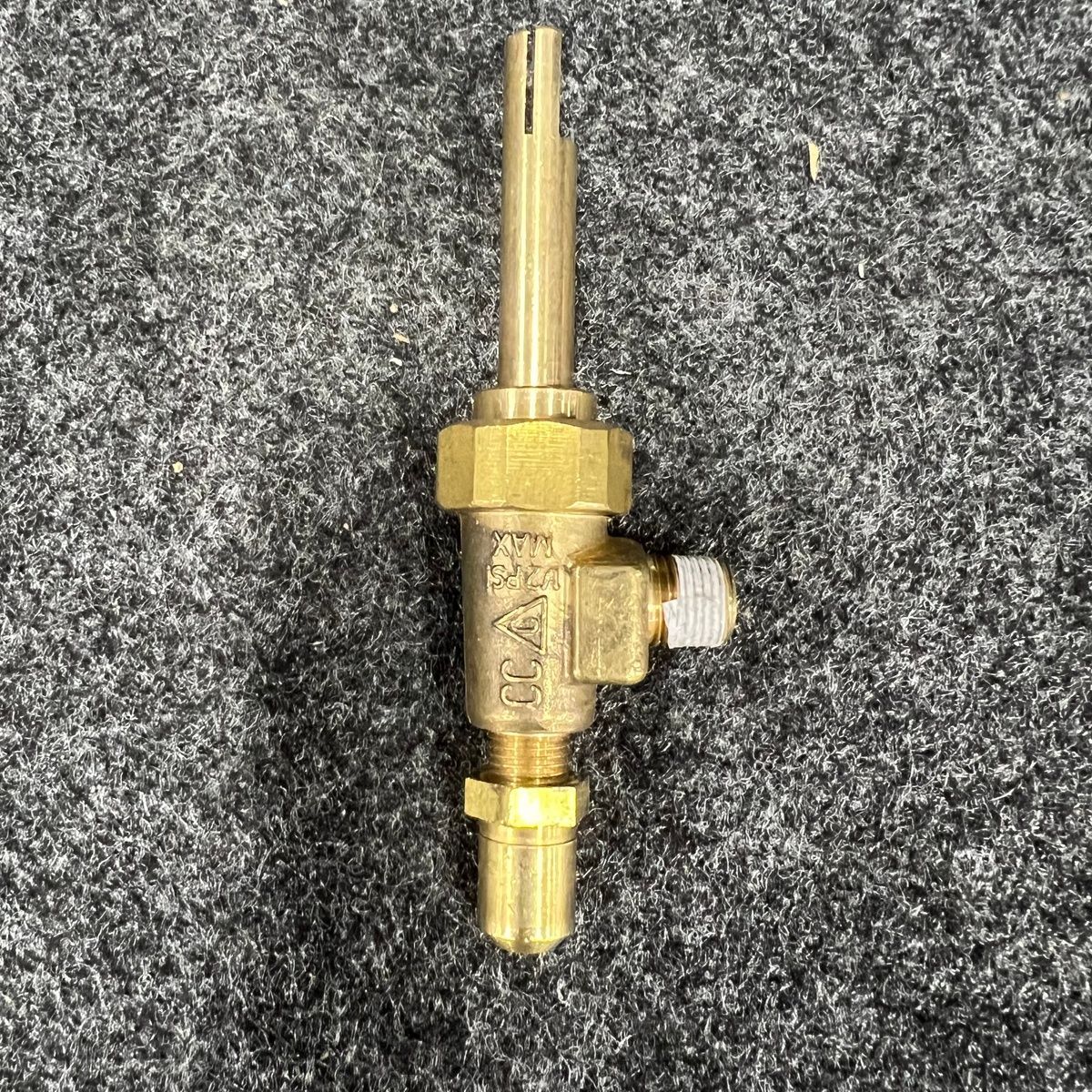 Intertek CBV-100BL Brass Gas Pilot Safety Valve 1/2 PSI Torch Burner - Photo 5