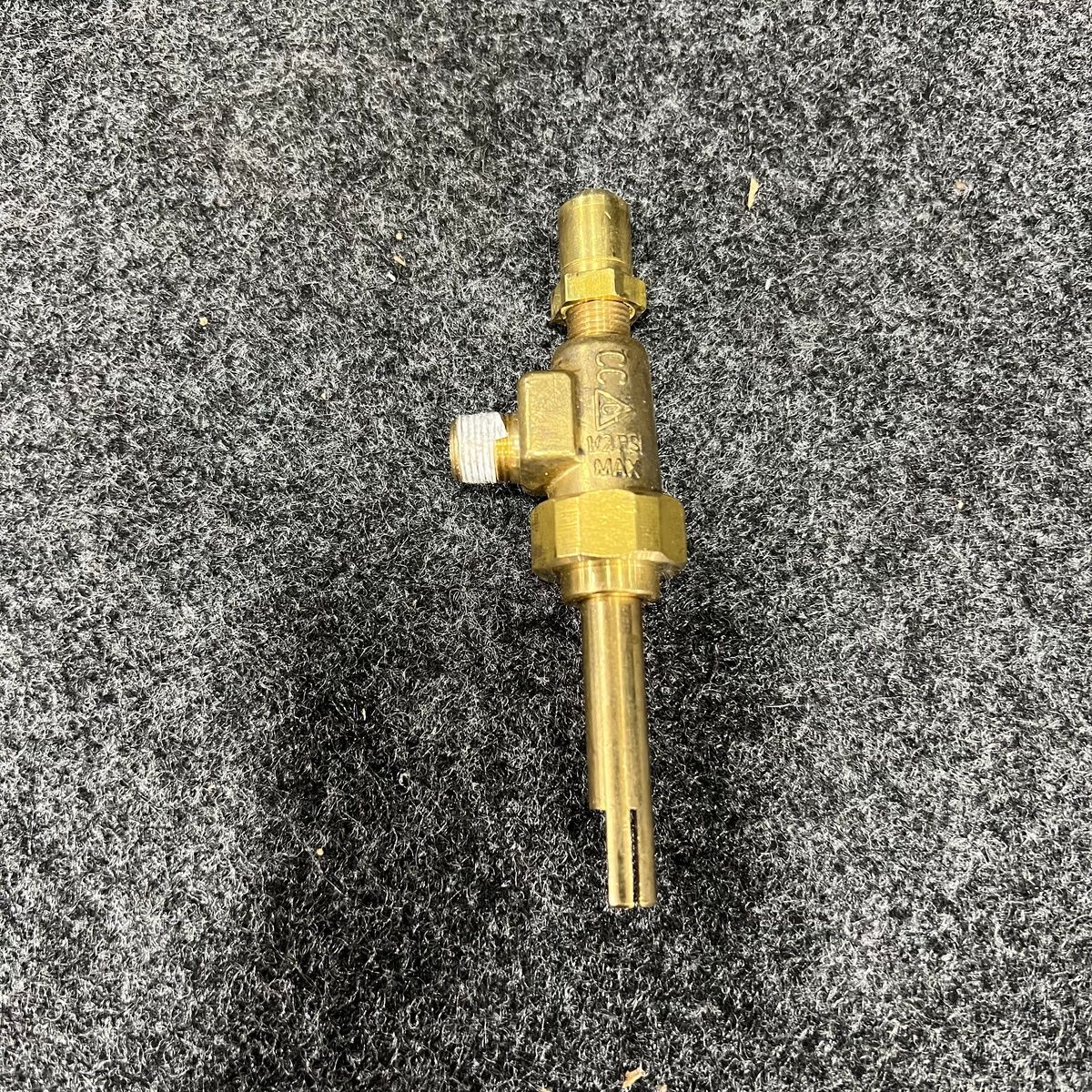 Intertek CBV-100BL Brass Gas Pilot Safety Valve 1/2 PSI Torch Burner - Photo 4