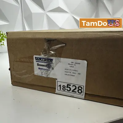 Walker SoundFX 18528 Universal Muffler 1.75" In/Out, Fits Honda Civic at Automotive Tools & Supplies in new_open_box condition