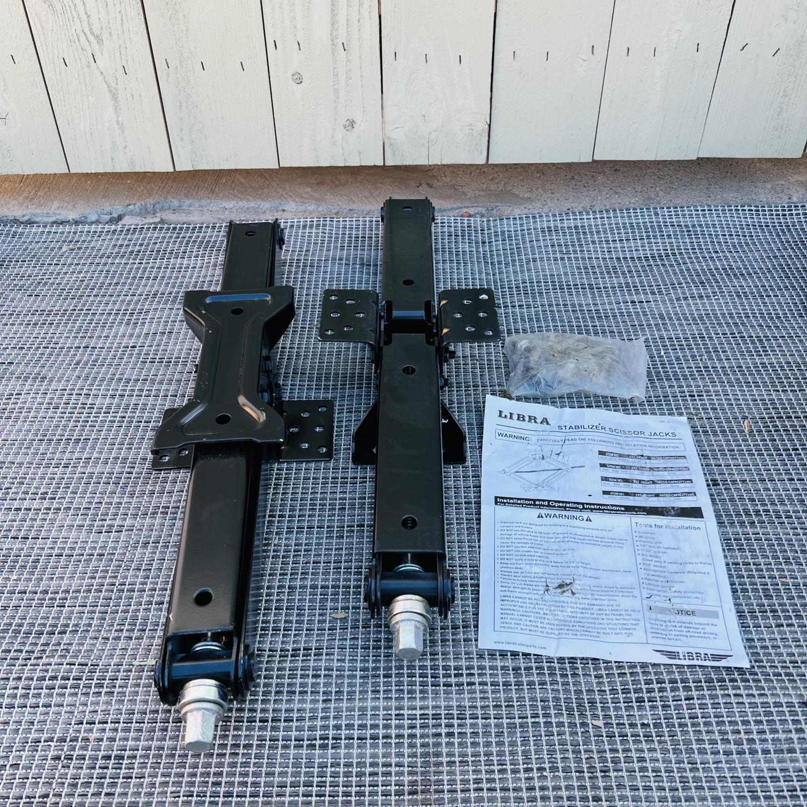 Libra 24" 9000 lbs RV Trailer Stabilizer Jack - Photo 2