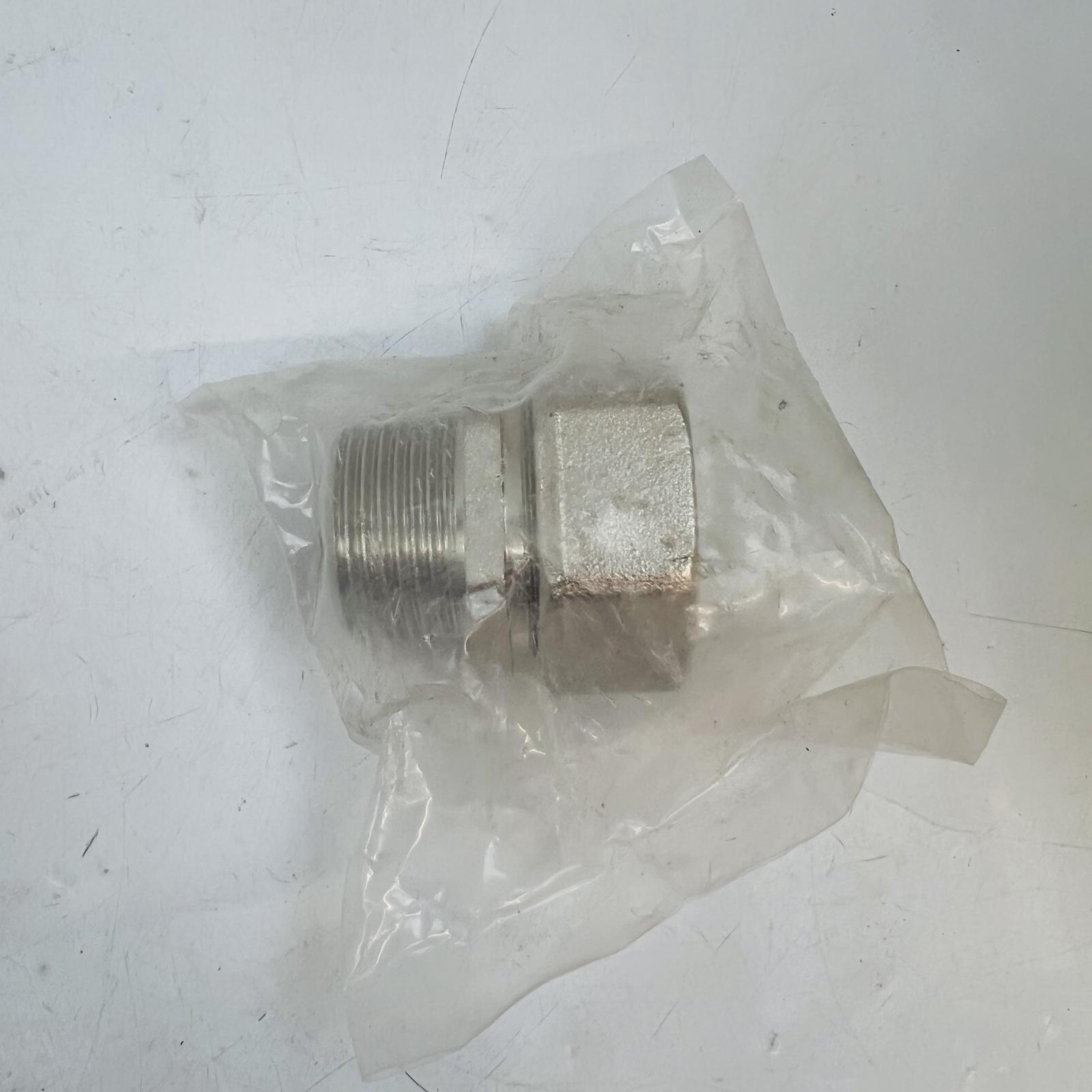 Lot of 3 Threaded Pipe Fitting Adapter Coupling 1/2" NPT Male x Female - Photo 5