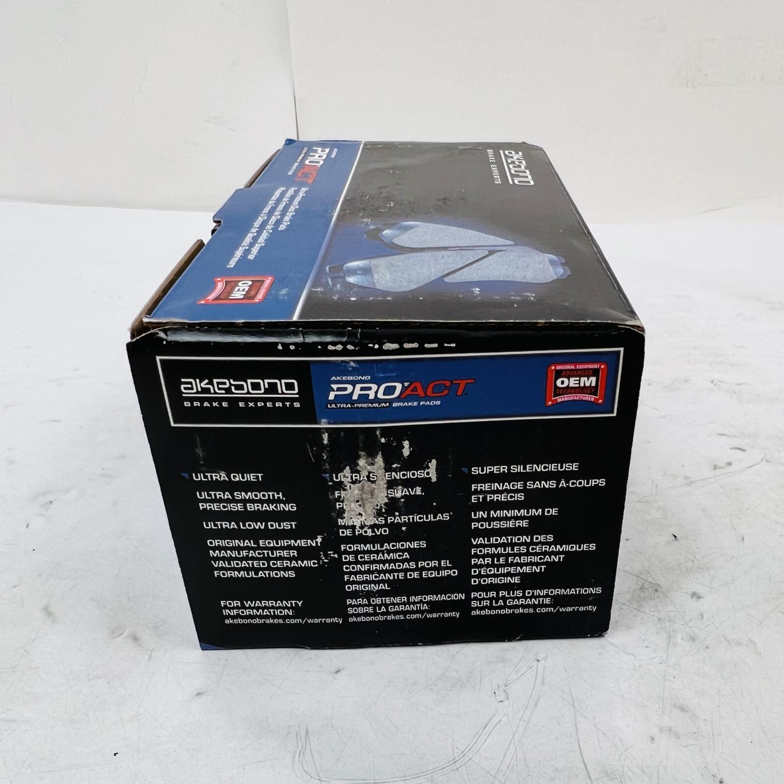 Akebono ACT465E Ceramic Brake Pads Front OEM for Toyota Lexus Scion - Photo 7