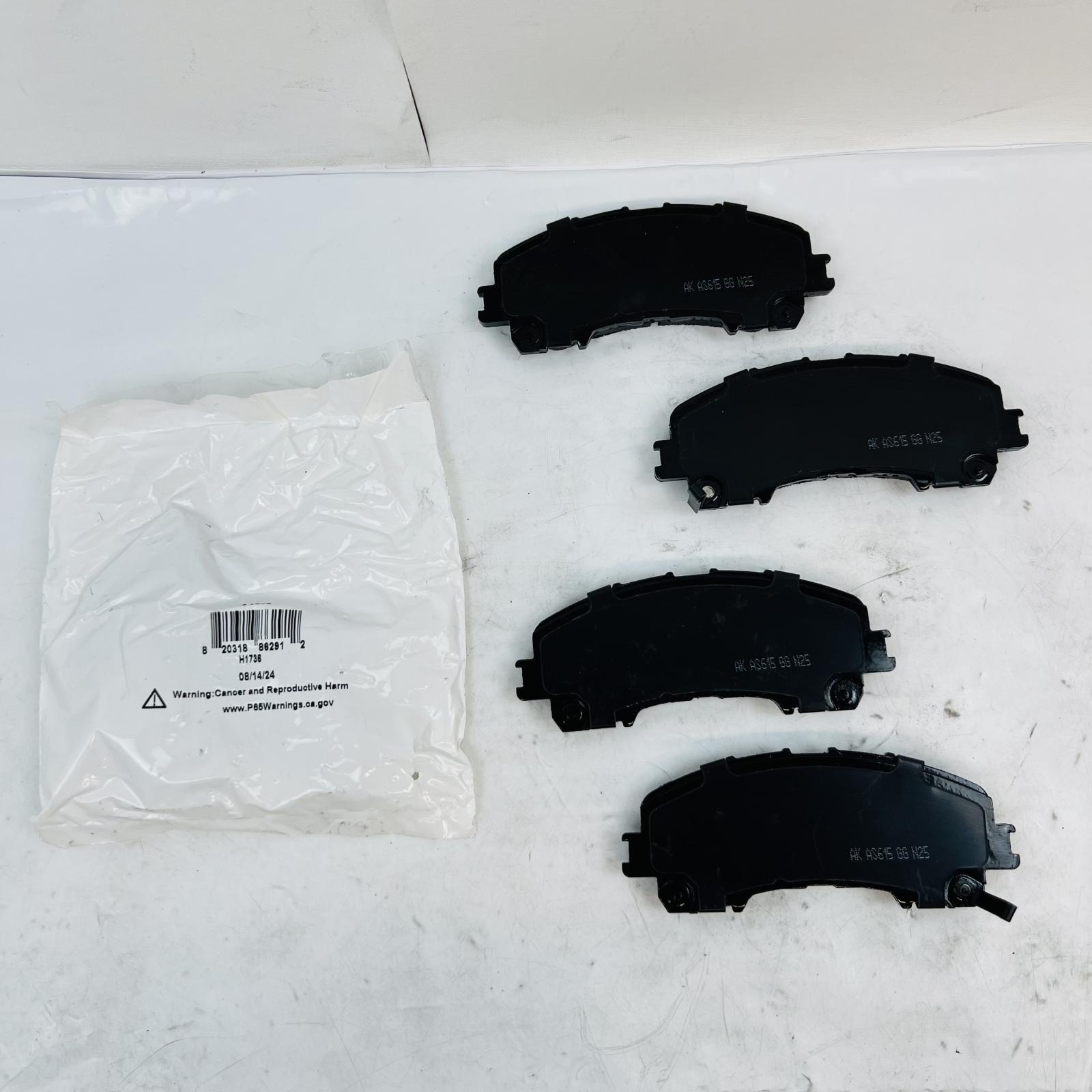 Akebono ACT1736 Ceramic Brake Pads Front OEM for Toyota Lexus Scion - Photo 5