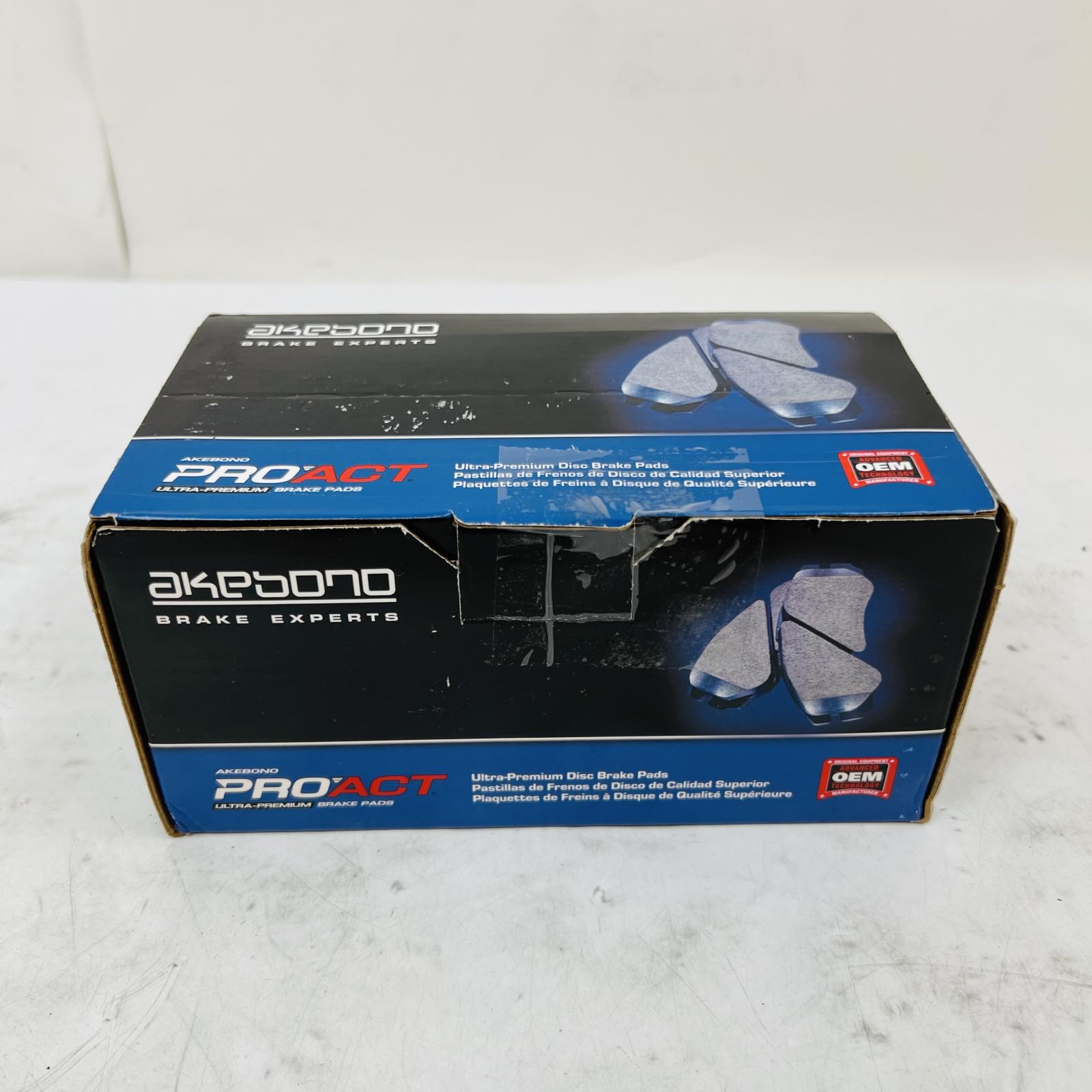 Akebono ACT1736 Ceramic Brake Pads Front OEM for Toyota Lexus Scion - Photo 2