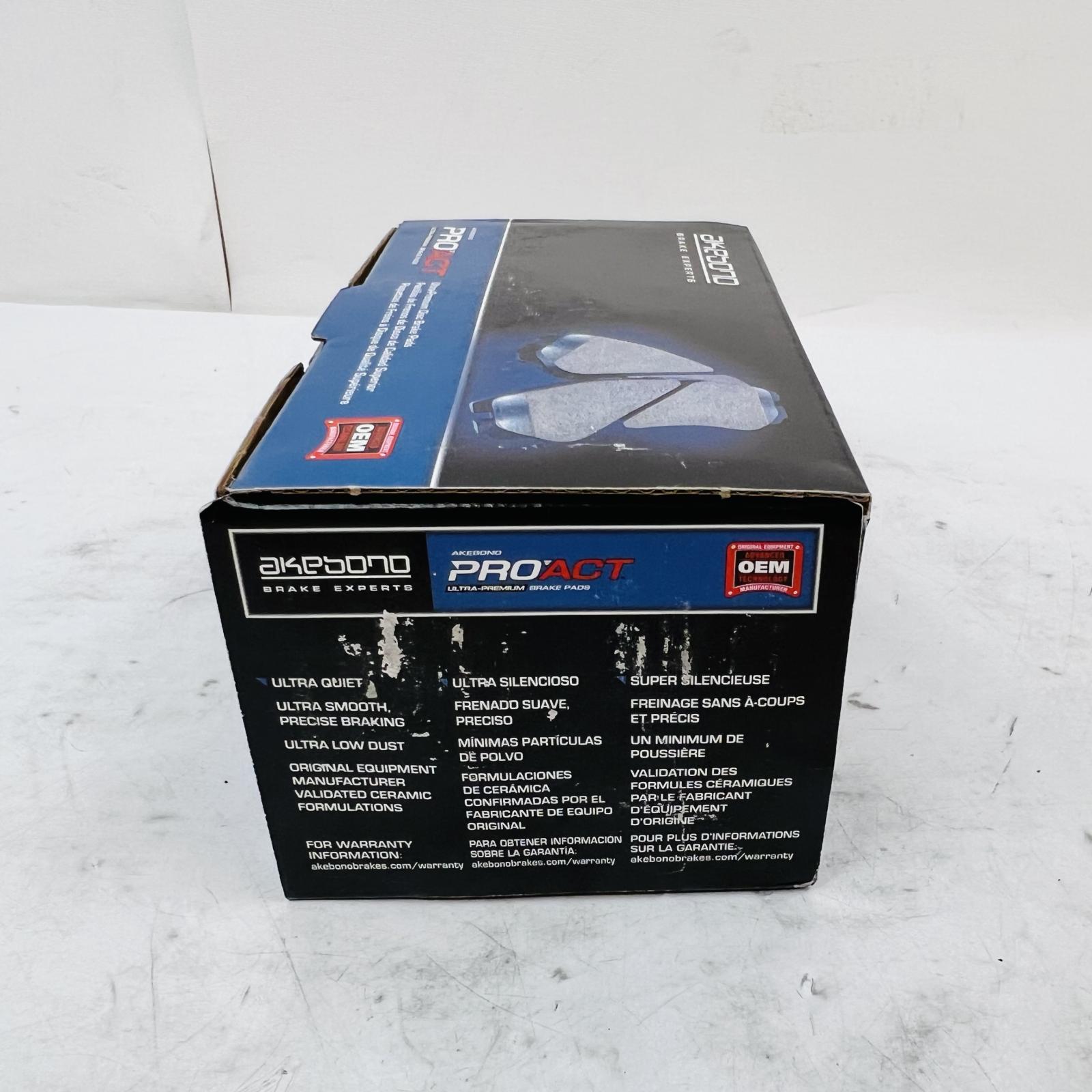 Akebono ACT617 Ceramic Brake Pads Front OEM for Toyota Lexus Scion - Photo 6