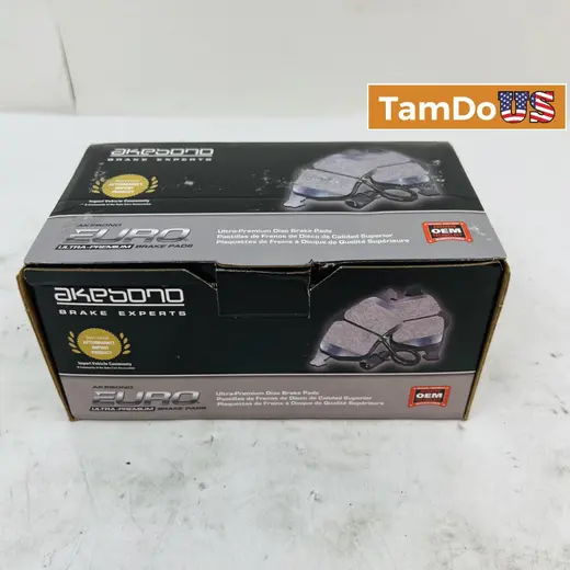 Akebono EUR340B Ceramic Brake Pads Front OEM for Audi VW BMW Mercedes at TamDoUS Taylorsville