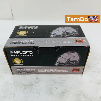 Akebono EUR340B Ceramic Brake Pads Front OEM for Audi VW BMW Mercedes at Automotive Tools & Supplies in new condition