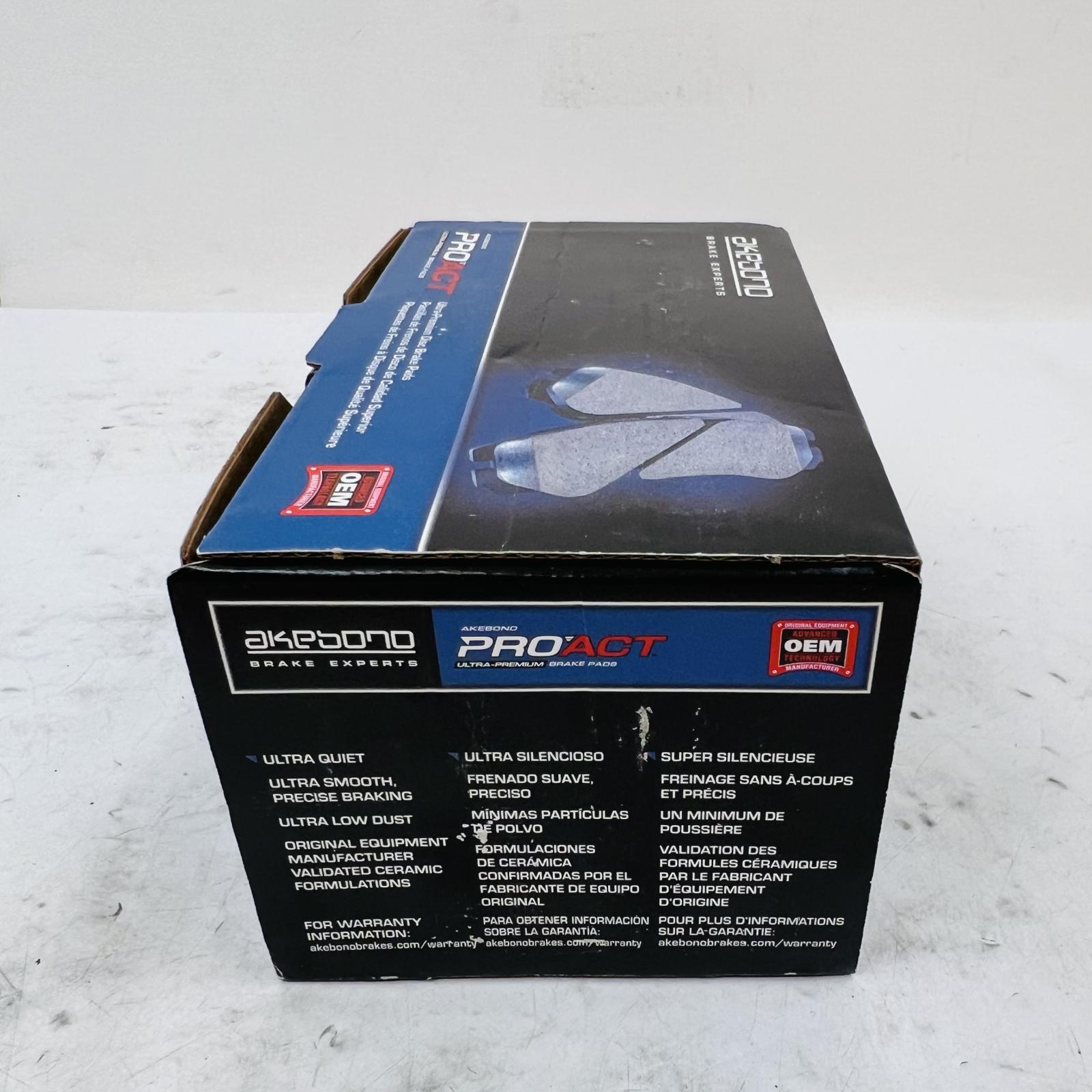 Akebono ACT325A Ceramic Brake Pads Front OEM for Toyota Lexus Scion - Photo 6