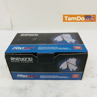 Akebono ACT536B Rear Ceramic Brake Pads – Fits Honda Accord Civic CR-V Acura TL at Automotive Tools & Supplies in new condition