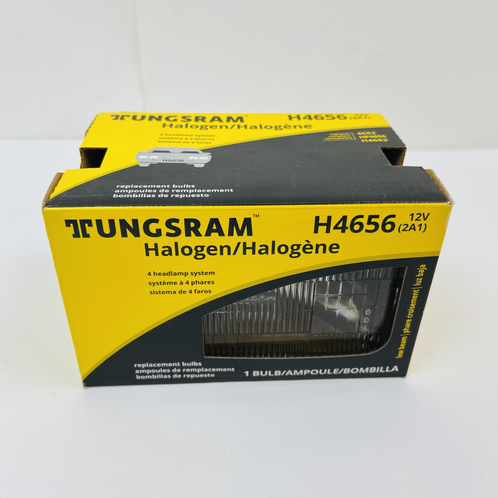 Tungsram H4656 Halogen Headlight Bulb 12V - Photo 2