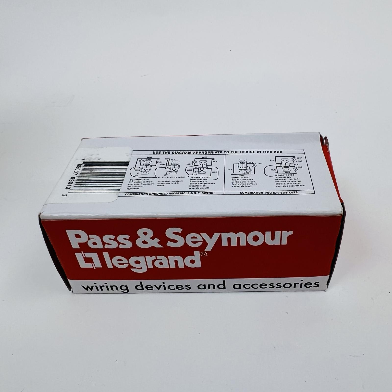 Pass & Seymour 690-WG Combination Device, Two 1-Pole Switches 15A 120/277V - Photo 2