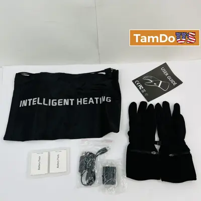 Rechargeable Heated Gloves, Intelligent Heating, Ski, Arthritis & Raynaud’s at Medical & Mobility in new_open_box condition