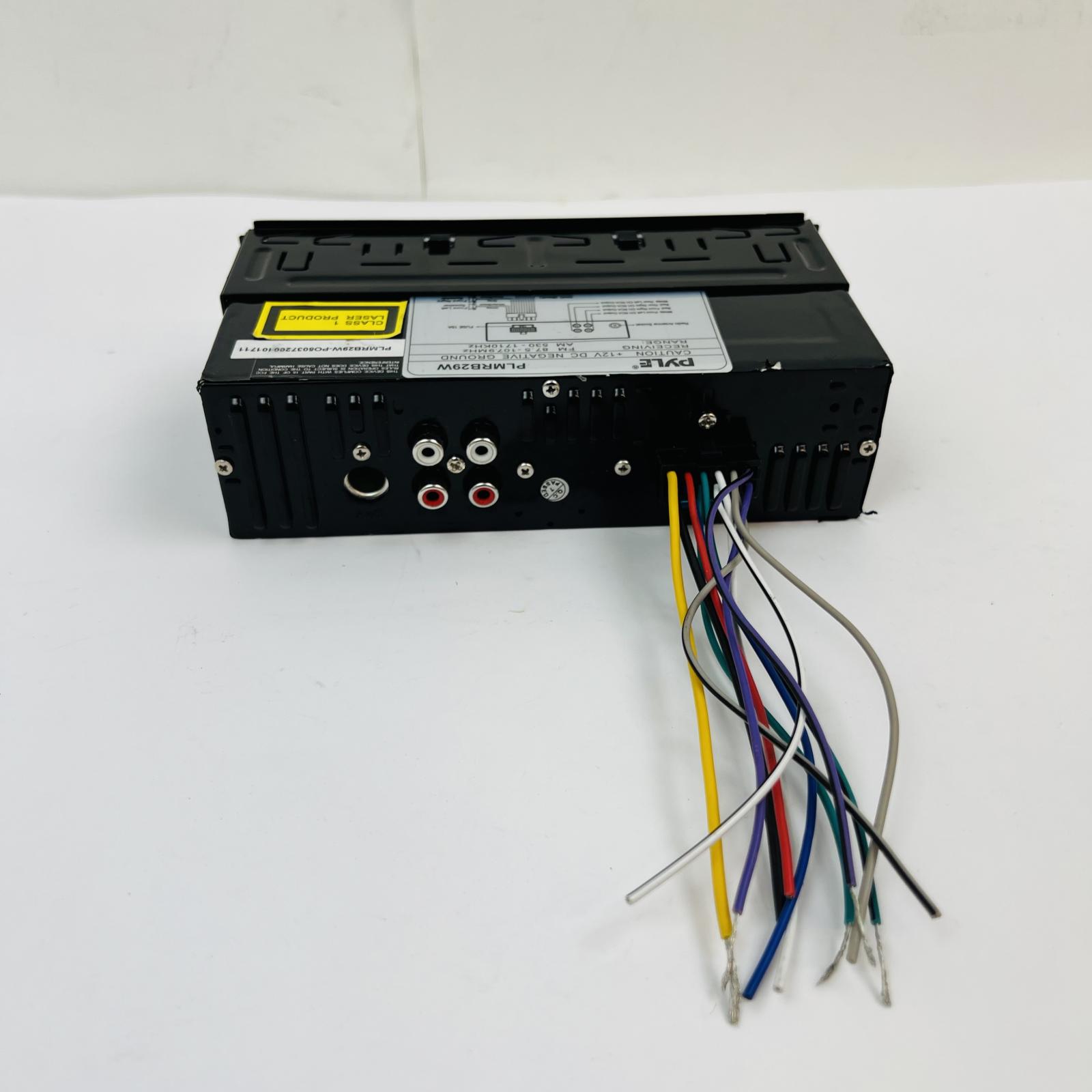 Pyle PLMRB29W Marine Car Stereo Receiver AM/FM USB SD AUX Input - Photo 4