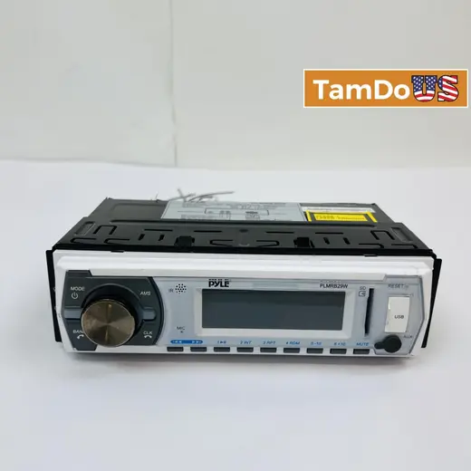 Pyle PLMRB29W Marine Car Stereo Receiver AM/FM USB SD AUX Input at TamDoUS Taylorsville