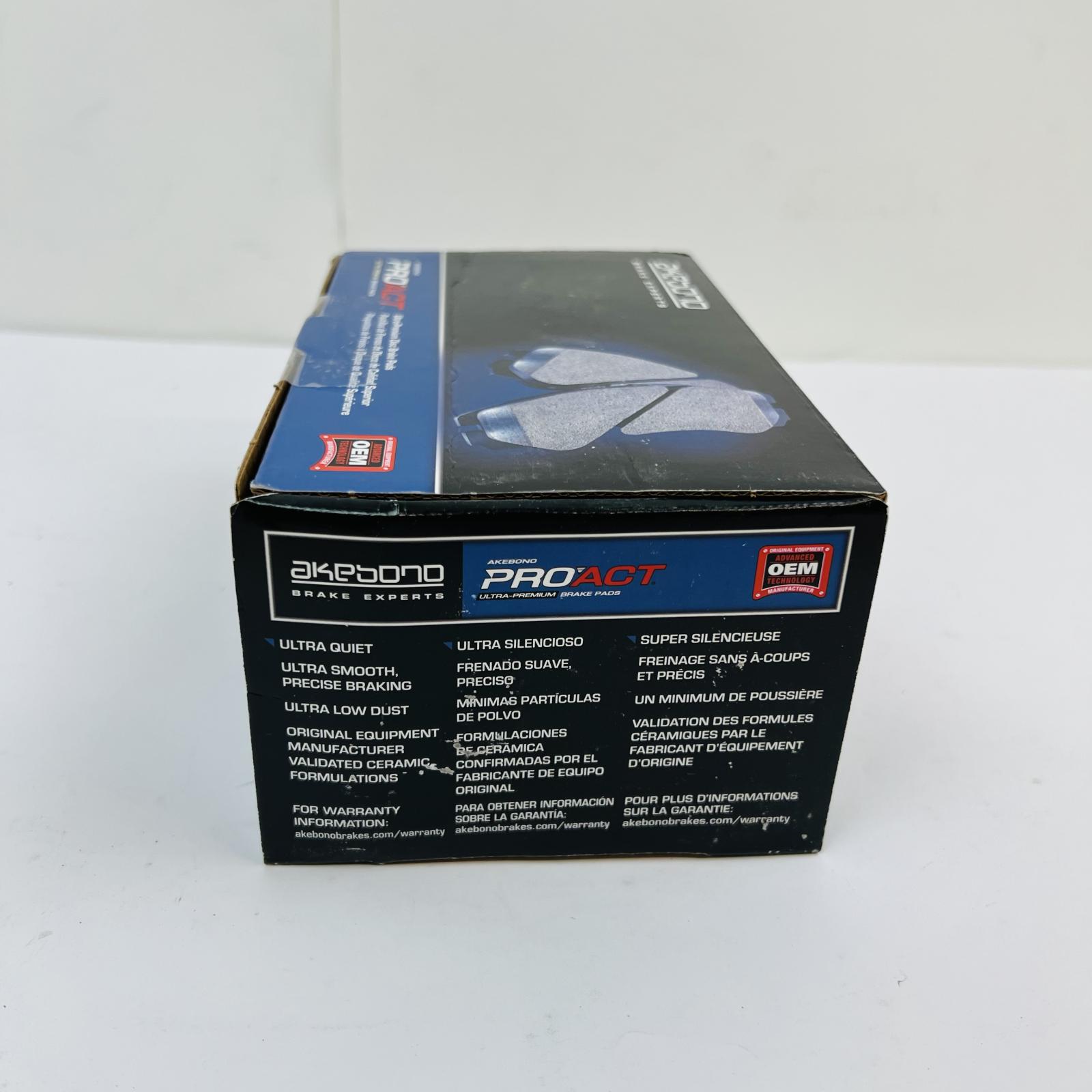 Akebono ACT1094 Ceramic Brake Pads Front ProACT OEM for Honda Accord Civic CR-V - Photo 7