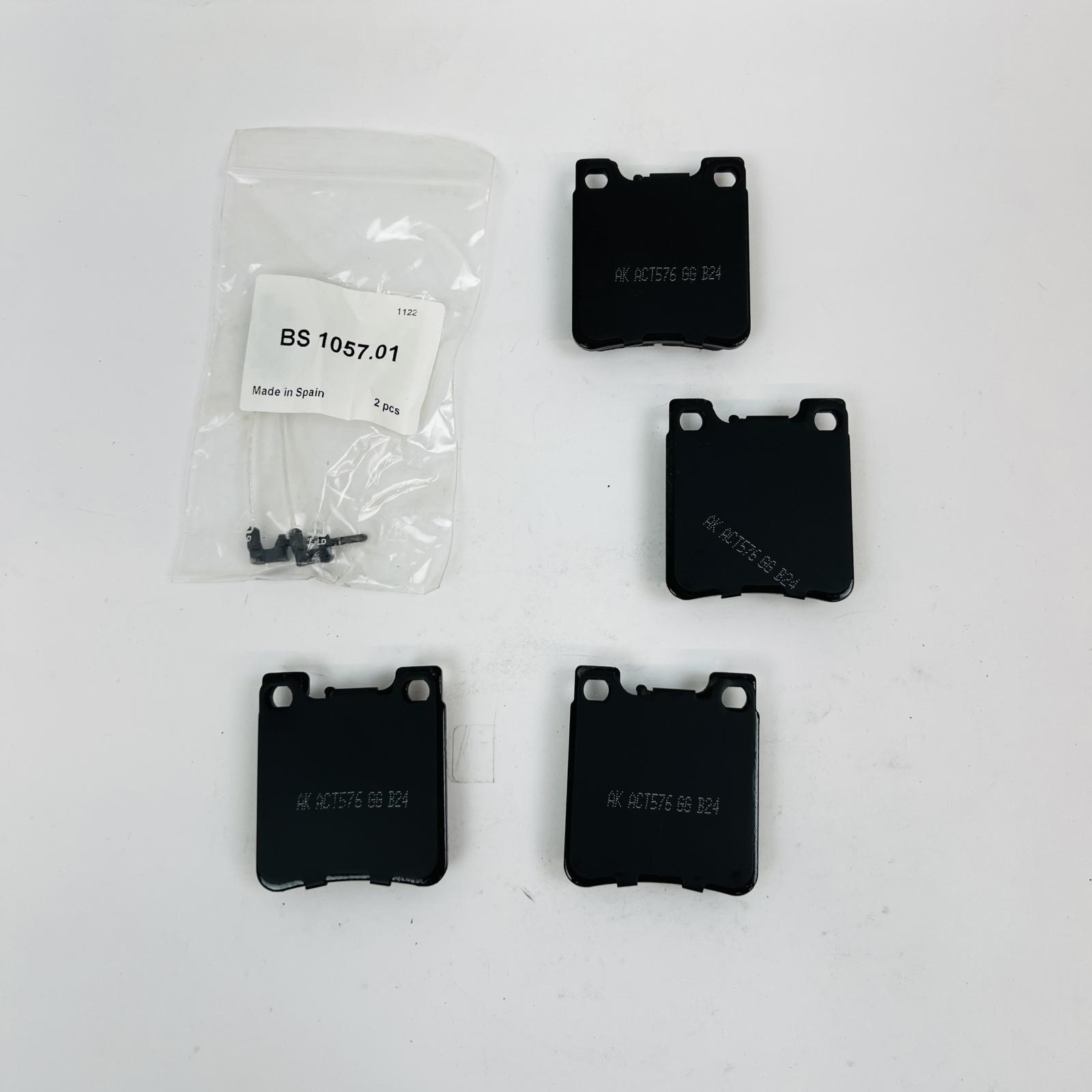 Akebono EUR603 Euro Ceramic Brake Pads Front OEM for BMW 3-Series 5-Series X3 - Photo 7