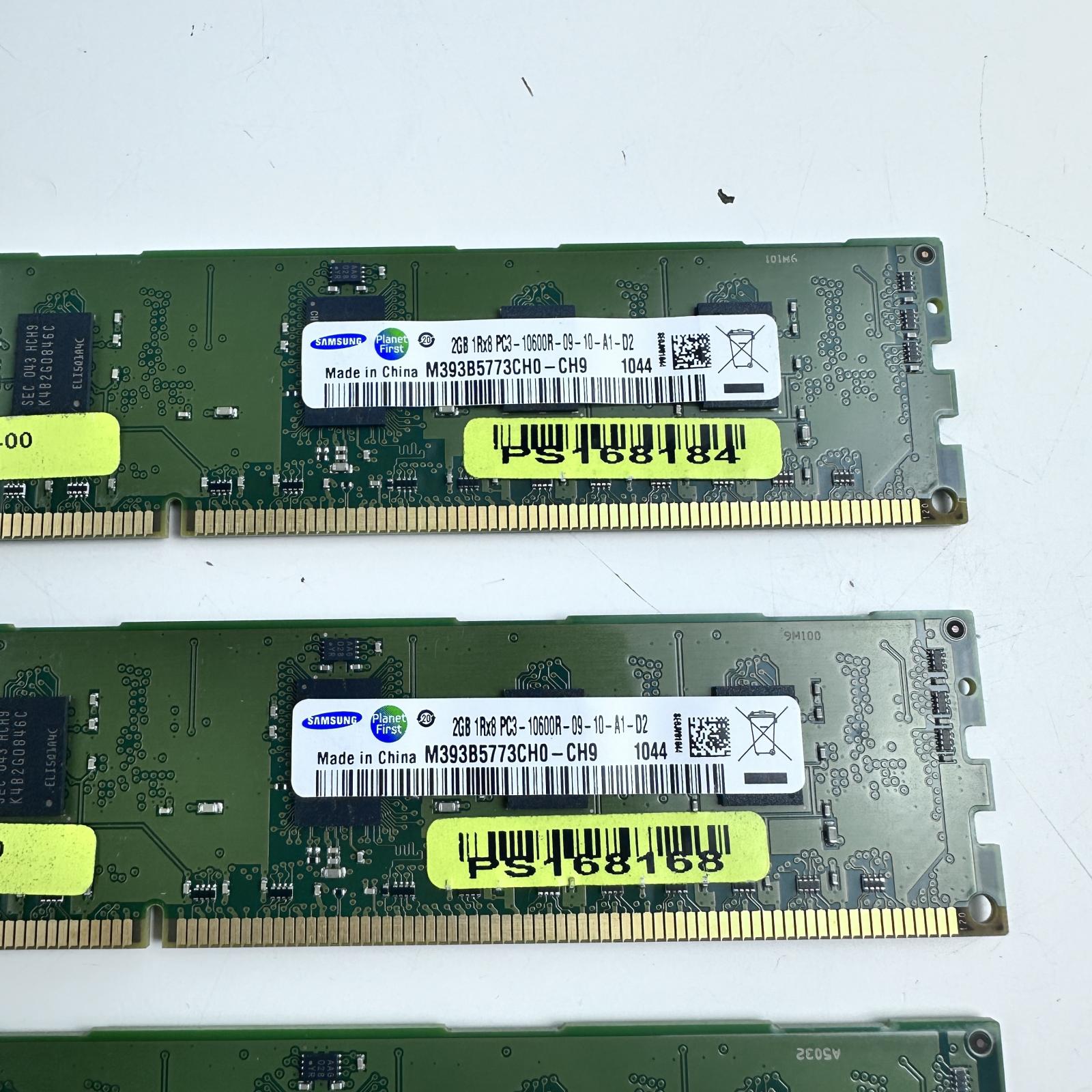 Samsung 2GB DDR3 PC3-10600R ECC Registered Server Memory Lot of 7 - Photo 14