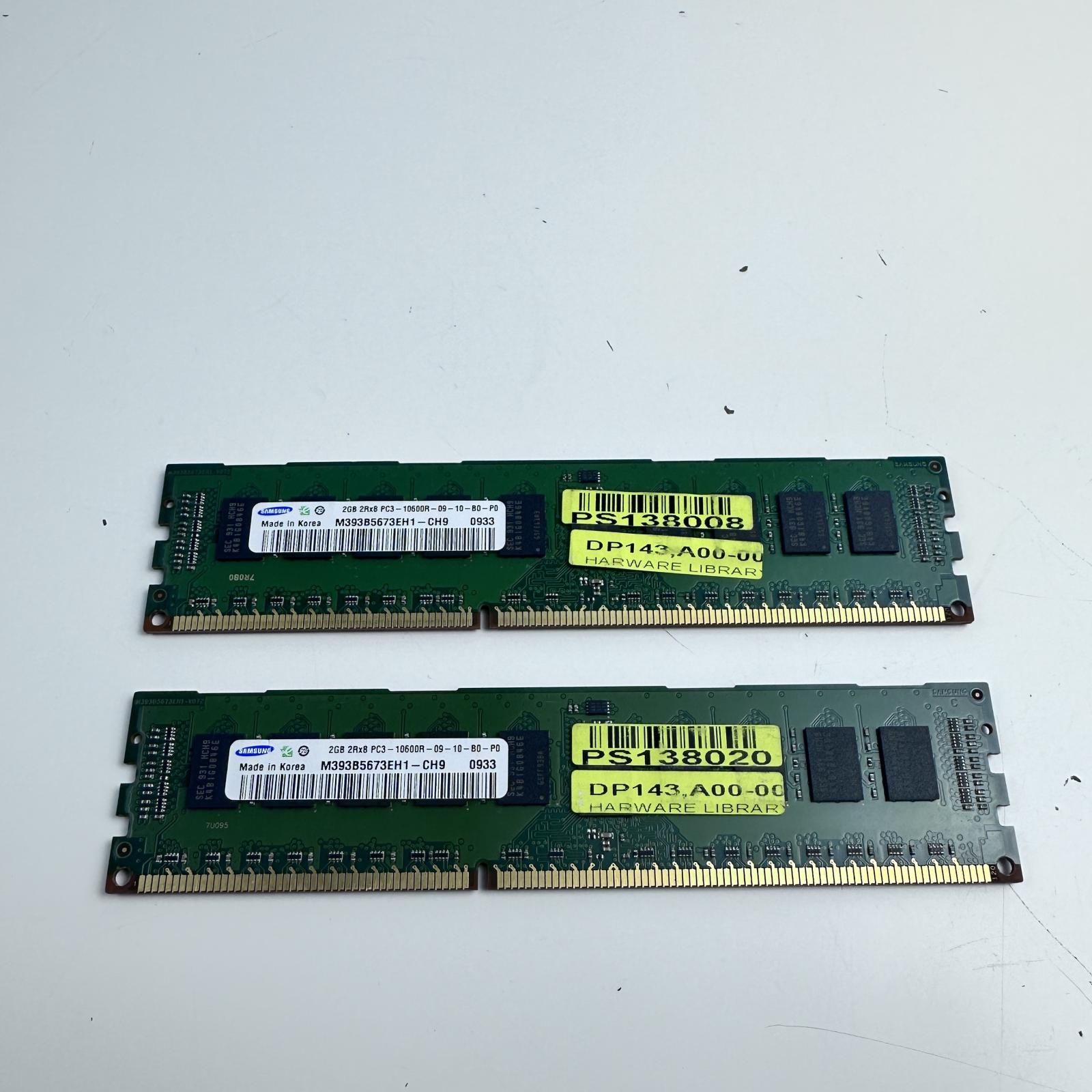 Samsung 2GB DDR3 PC3-10600R ECC Registered Server Memory Lot of 7 - Photo 7
