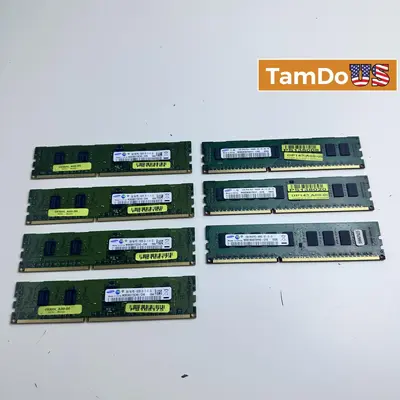 Samsung 2GB DDR3 PC3-10600R ECC Registered Server Memory Lot of 7 at Computer Components & Parts in excellent condition