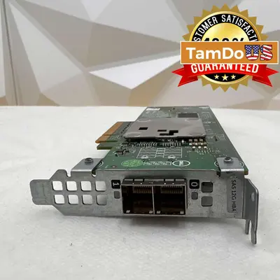 Dell 0T93GD 12Gbps SAS HBA Dual Port Host Bus Adapter at Computer Components & Parts in excellent condition