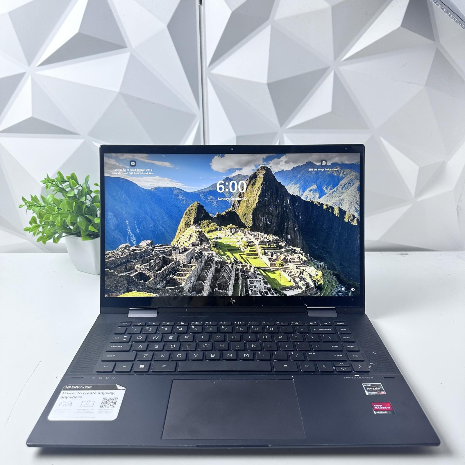 HP Envy x360 2-in-1 15.6" Touch, Ryzen 5 5625U, 8GB, 256GB - Photo 2