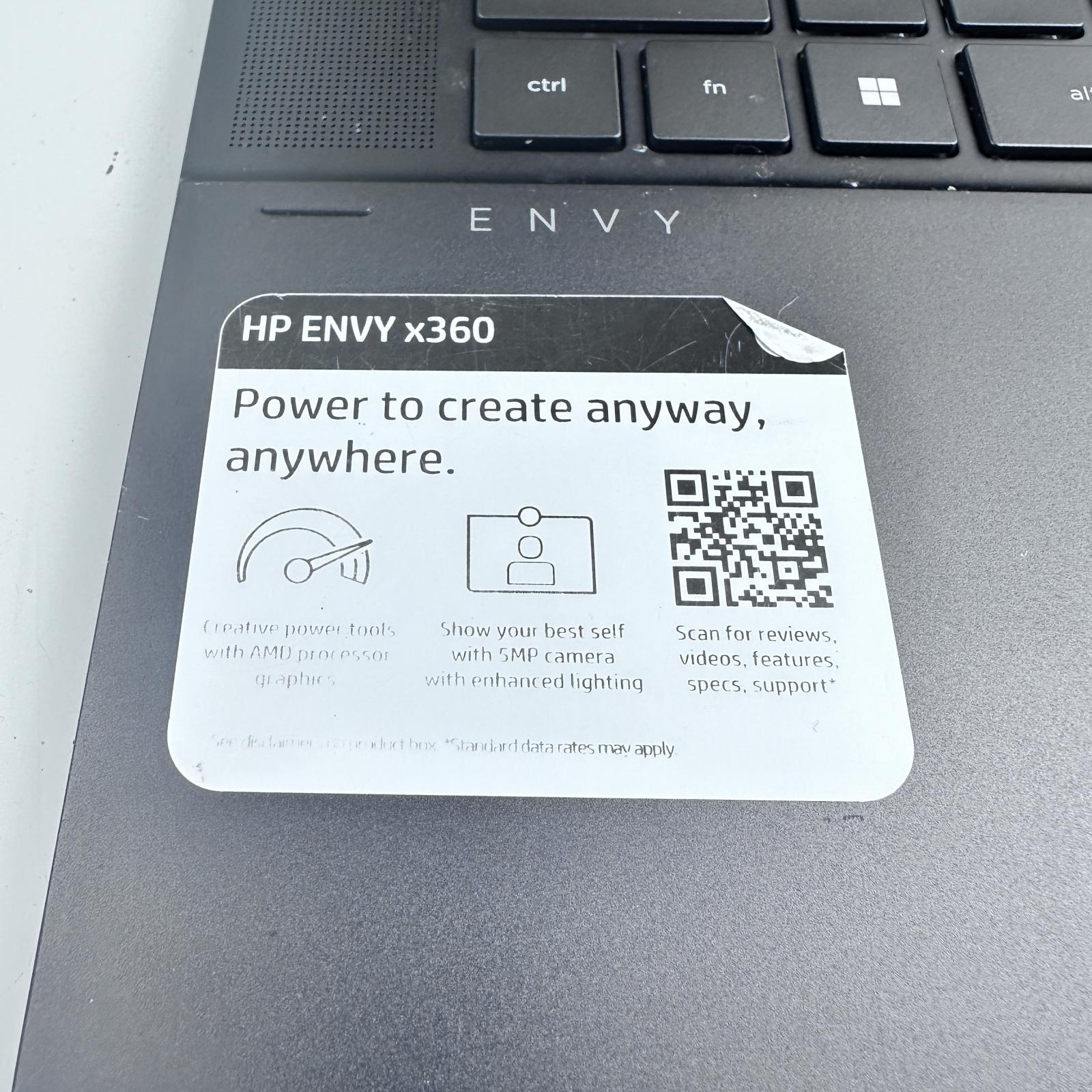HP Envy x360 2-in-1 15.6" Touch, Ryzen 5 5625U, 8GB, 256GB - Photo 15