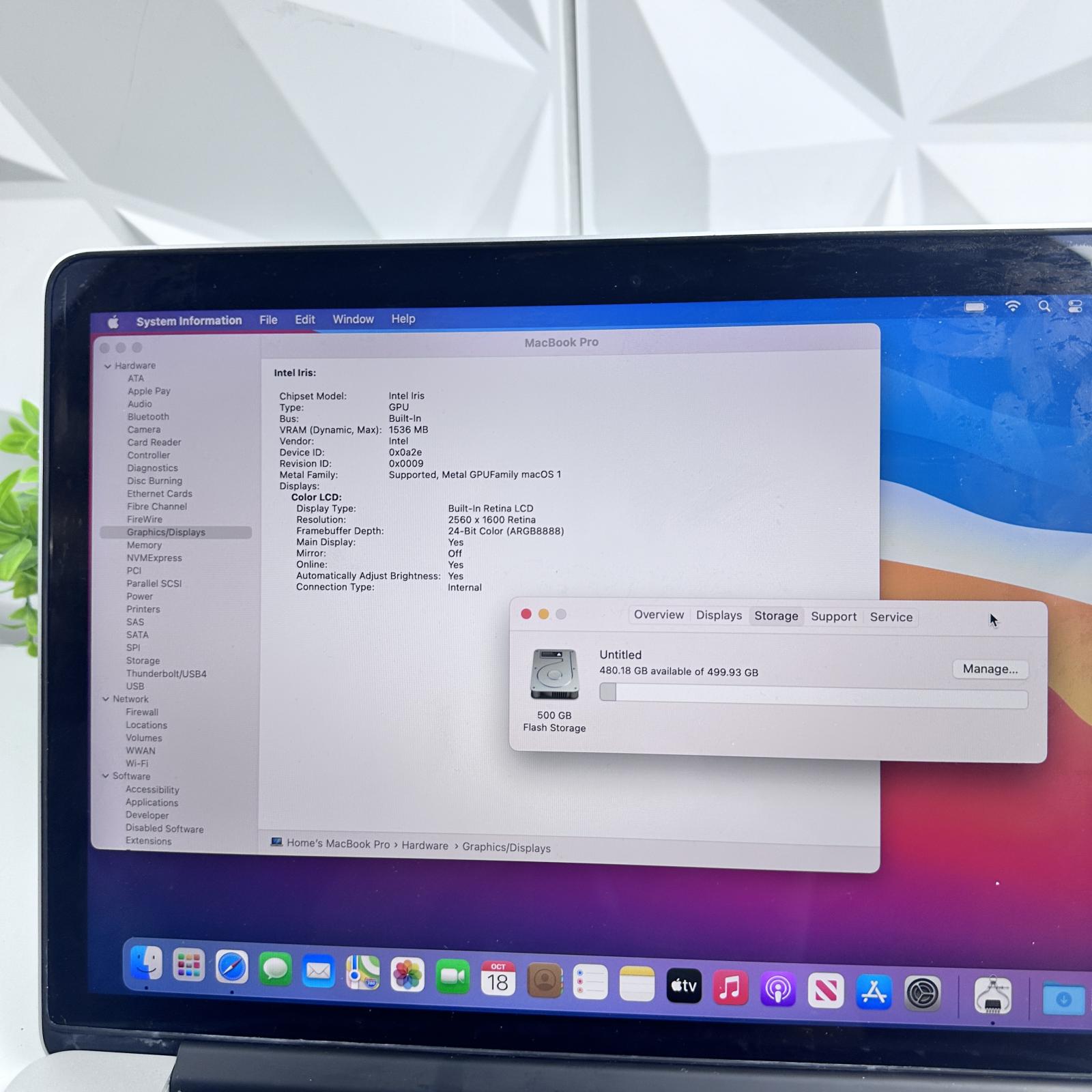 MacBook Pro (13-inch, Late 2013) | i5-2.6GHz | 8GB | 500GB SSD - Photo 5