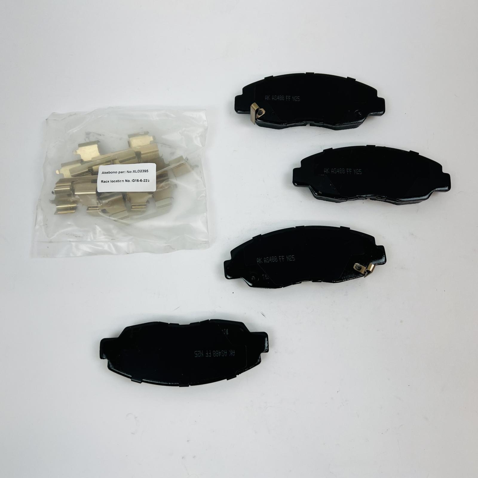 Akebono ACT465D Ceramic Brake Pads Front ProACT OEM for Acura Honda - Photo 6