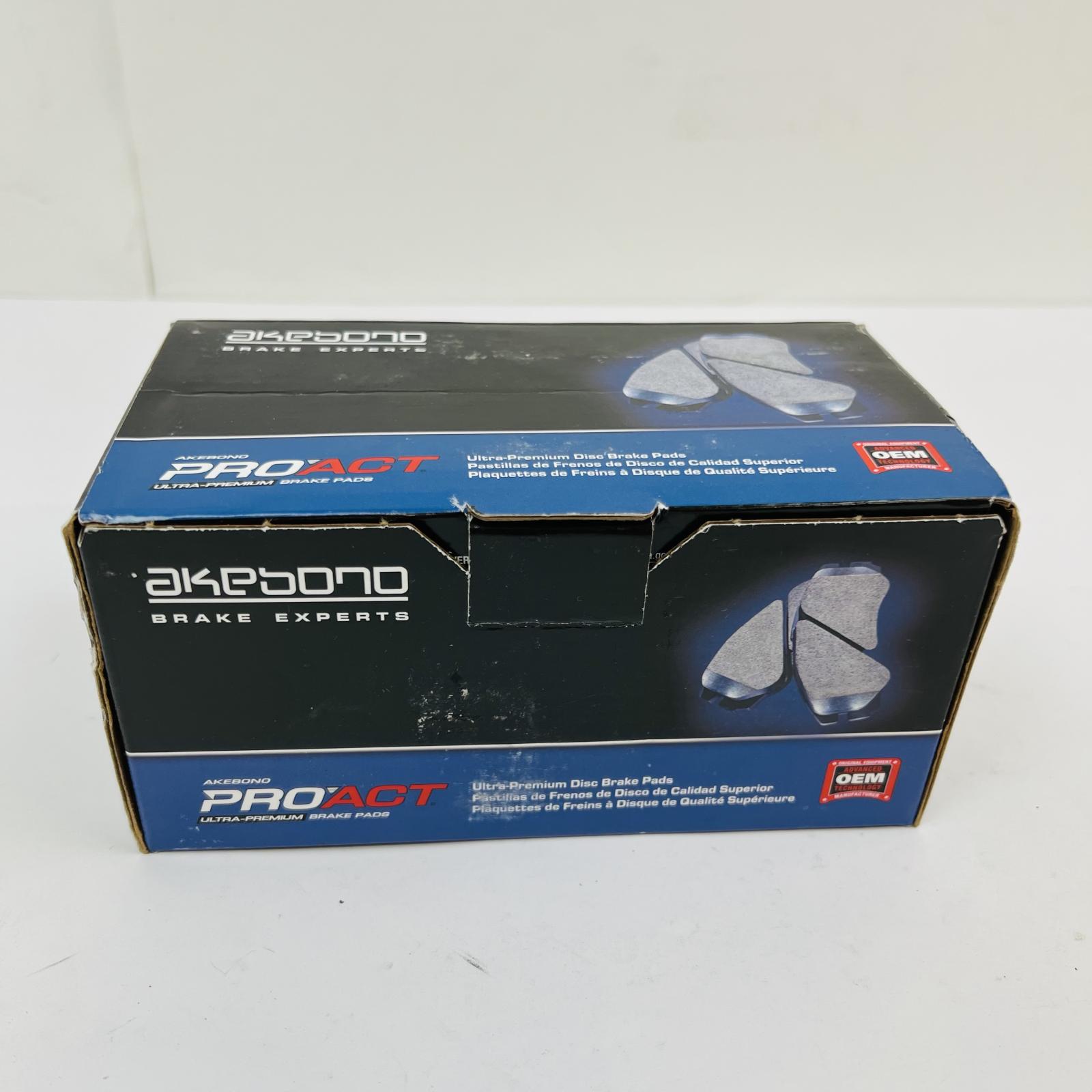 Akebono ACT465D Ceramic Brake Pads Front ProACT OEM for Acura Honda - Photo 2