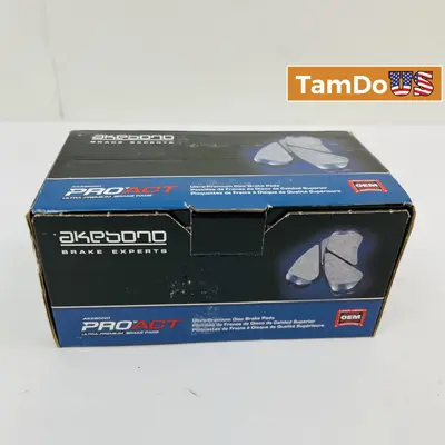 Akebono ACT465D Ceramic Brake Pads Front ProACT OEM for Acura Honda at Car & Truck Parts & Accessories in new condition