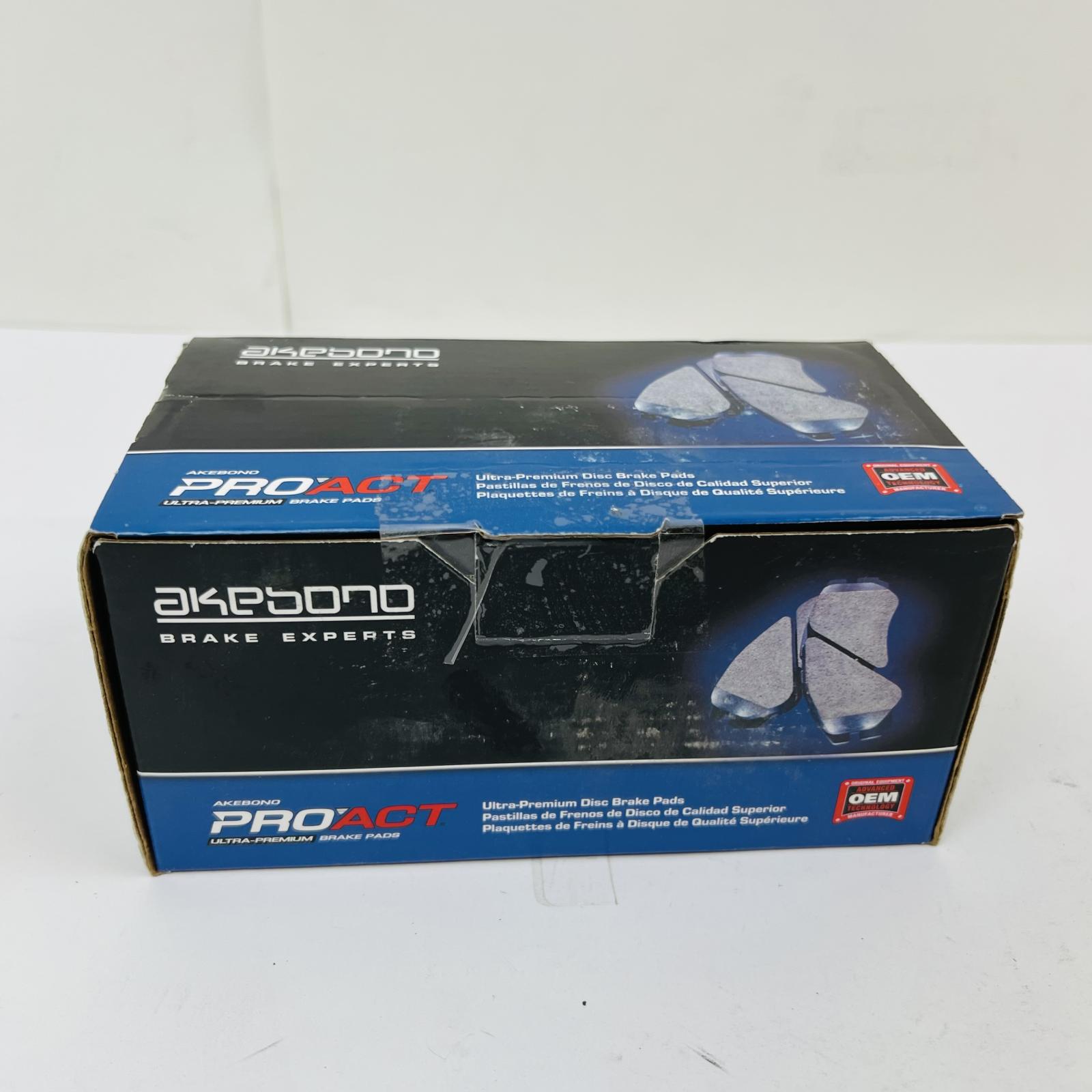 Akebono ACT865A Ceramic Brake Pads Front ProACT OEM for Toyota Lexus Scion - Photo 2