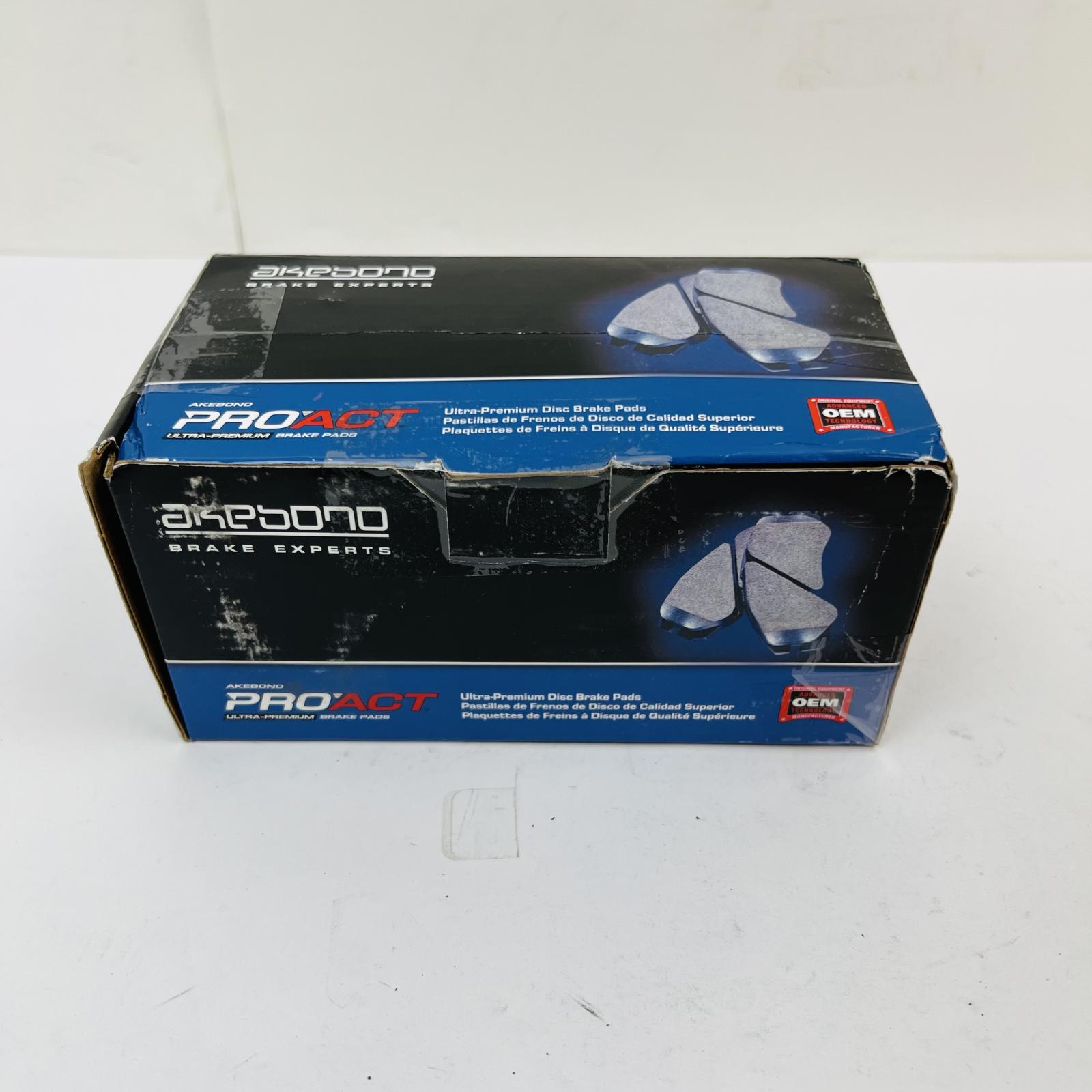 Akebono ACT1397A Ceramic Brake Pads Front ProACT OEM for Toyota Lexus - Photo 2