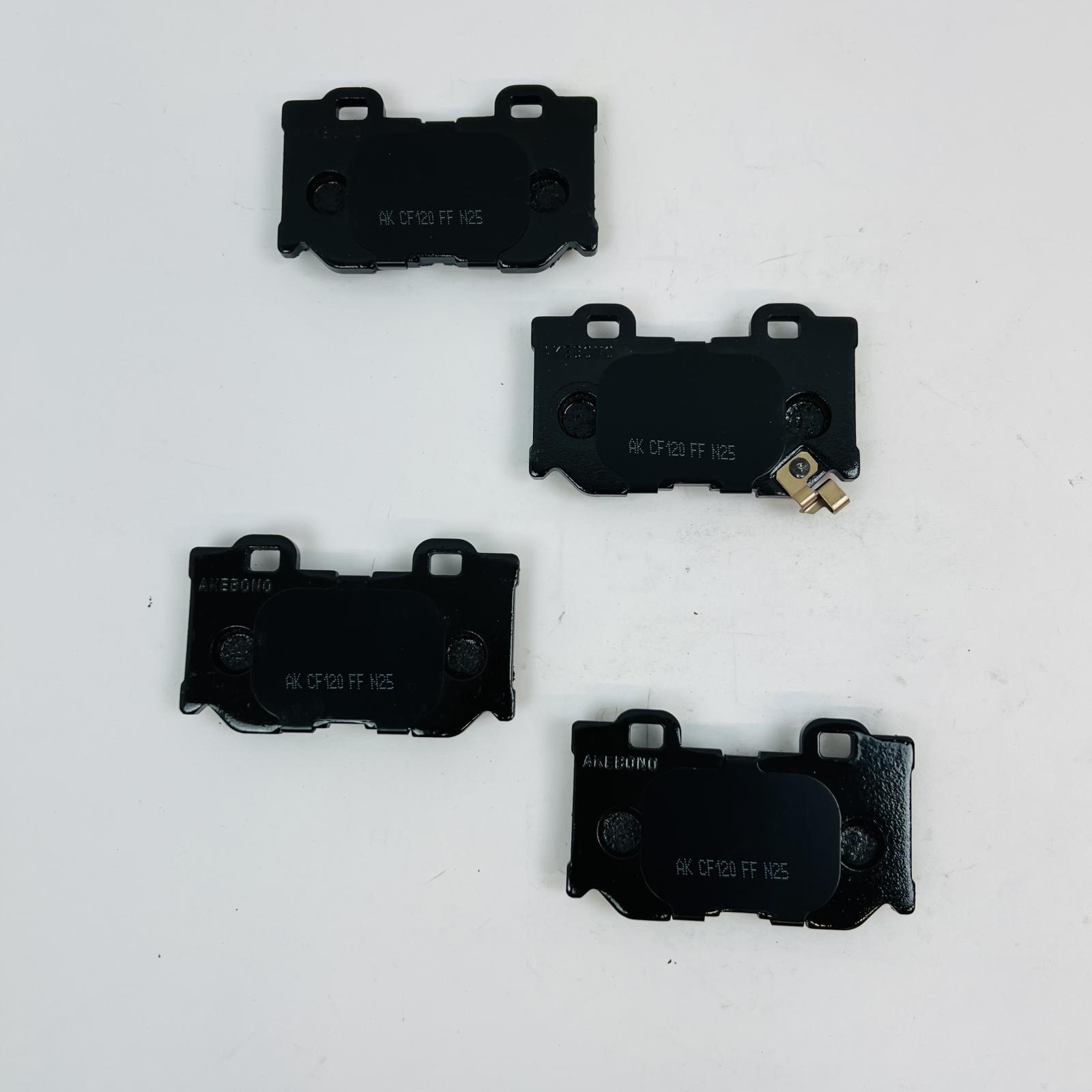 Akebono ACT1347 Ceramic Brake Pads Front ProACT OEM for Toyota Lexus - Photo 7