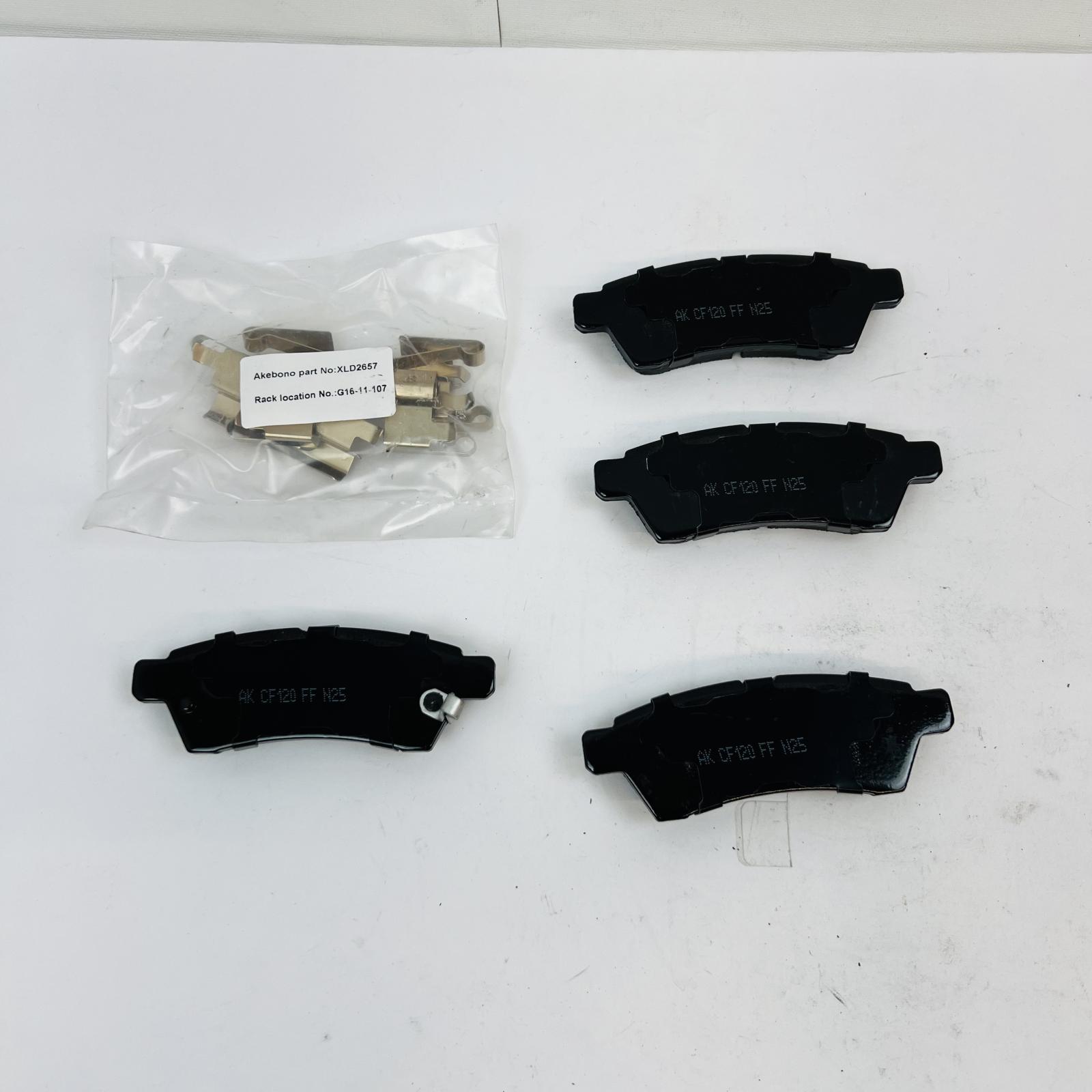 Akebono ACT1100 Ceramic Brake Pads Front ProACT OEM for Toyota Corolla Matrix - Photo 7