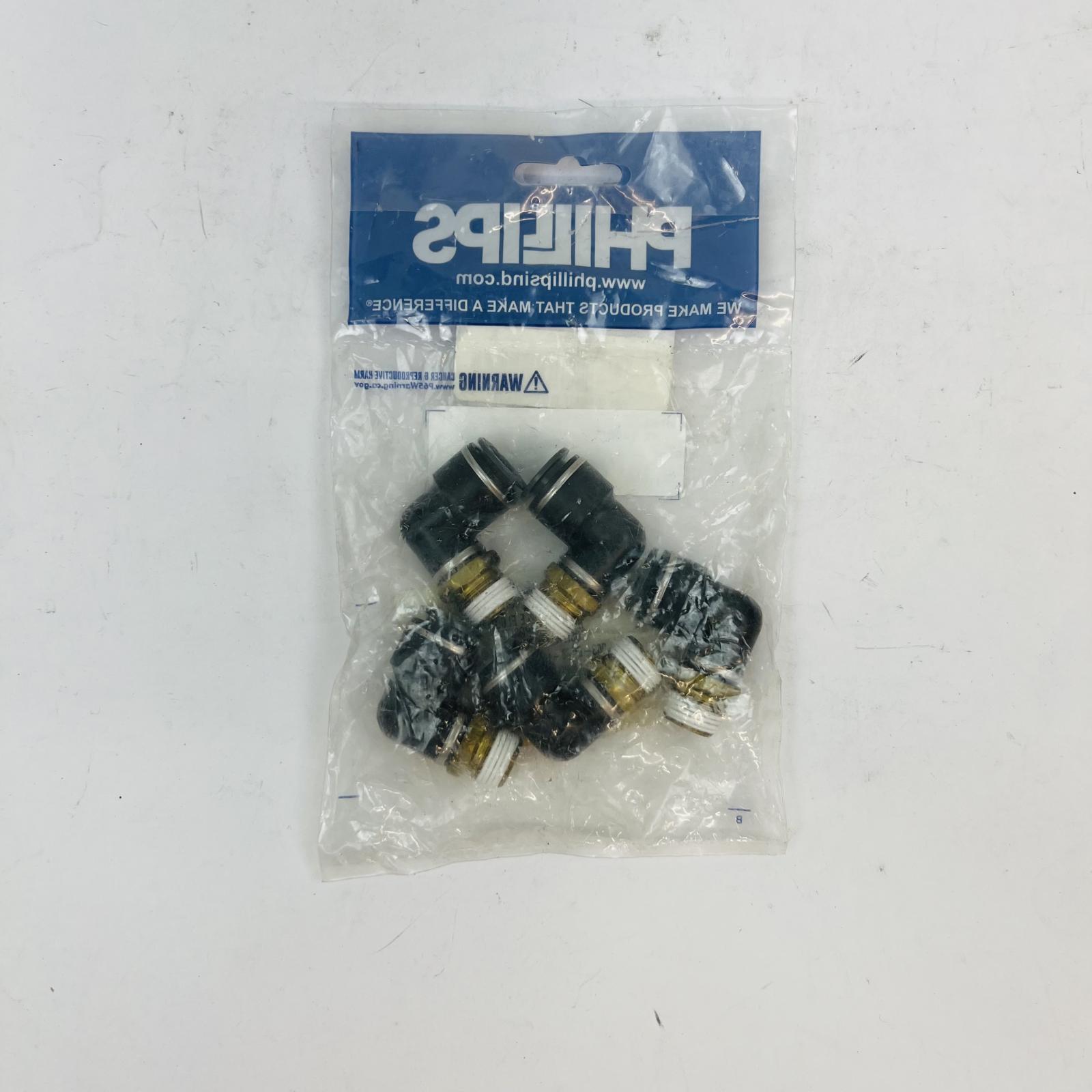 Phillips 98750 DOT 90° Male Elbow 1/2"x3/8" Composite Push-Lock (5-Pack) - Photo 3