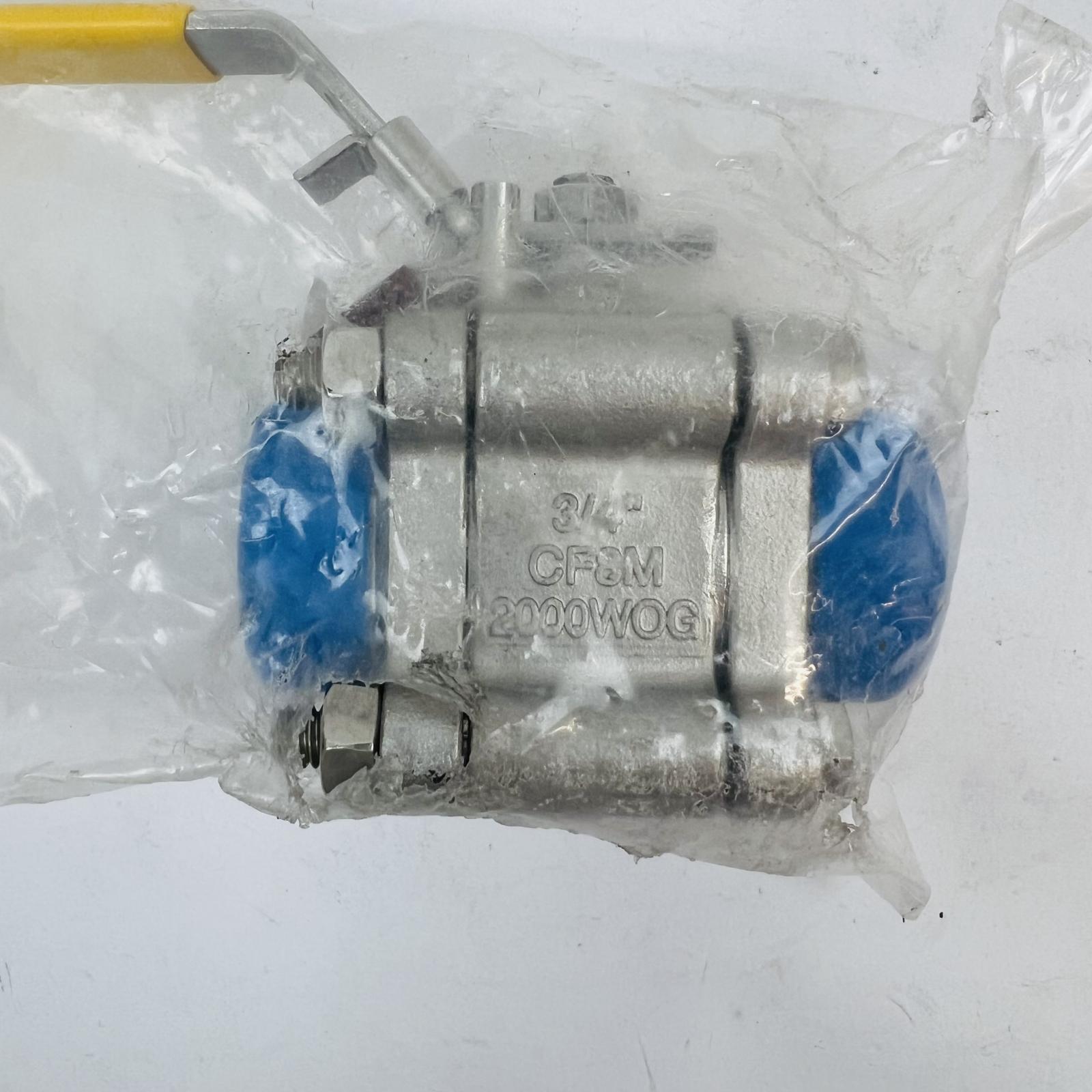 Warren Ball Valve 366FRG CF8M 316SS, RPTFE Seat, 1/2" NPT, Graphite Seal, New - Photo 4