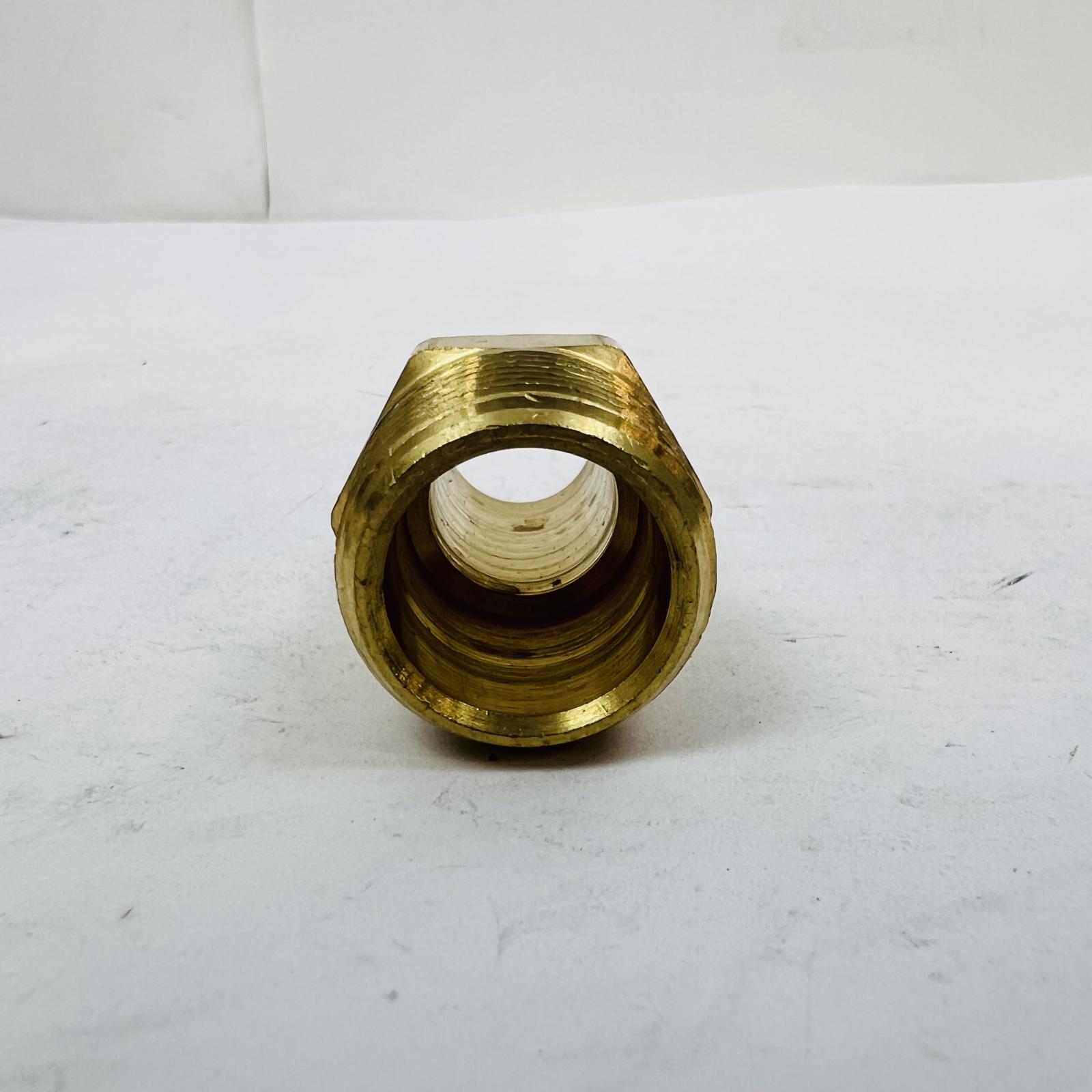 Lot of 10 Brass Hose Barb Fittings 3/4" NPT x 3/4" Barb Male Adapter - Photo 3