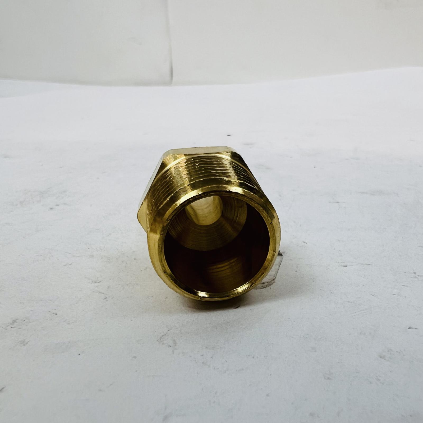 Lot of 25 Brass Hose Barb Fittings 1/2" NPT x 3/8" Barb Male Adapter - Photo 4