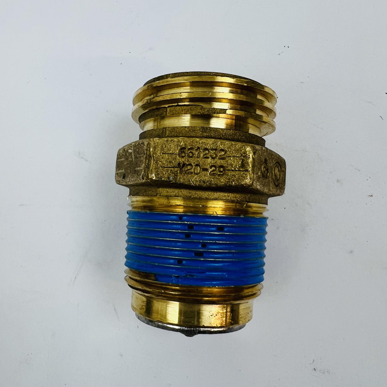 Lot of 2 Brass Cable Gland 661232 Y20-25 Explosion-Proof Threaded Fitting - Photo 4