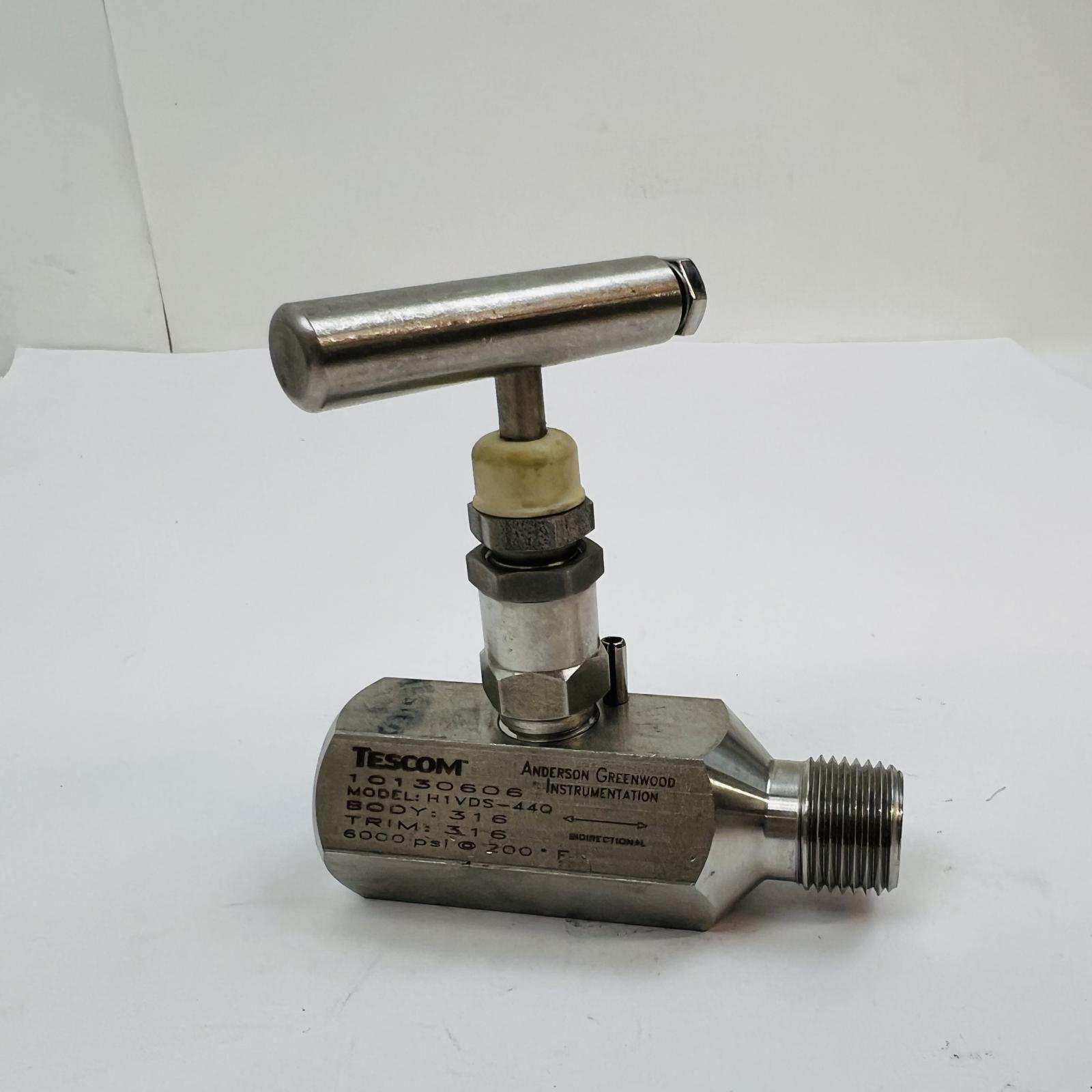 Tescom Anderson Greenwood HIVDS-440 Valve 6000 PSI 316SS - Photo 2